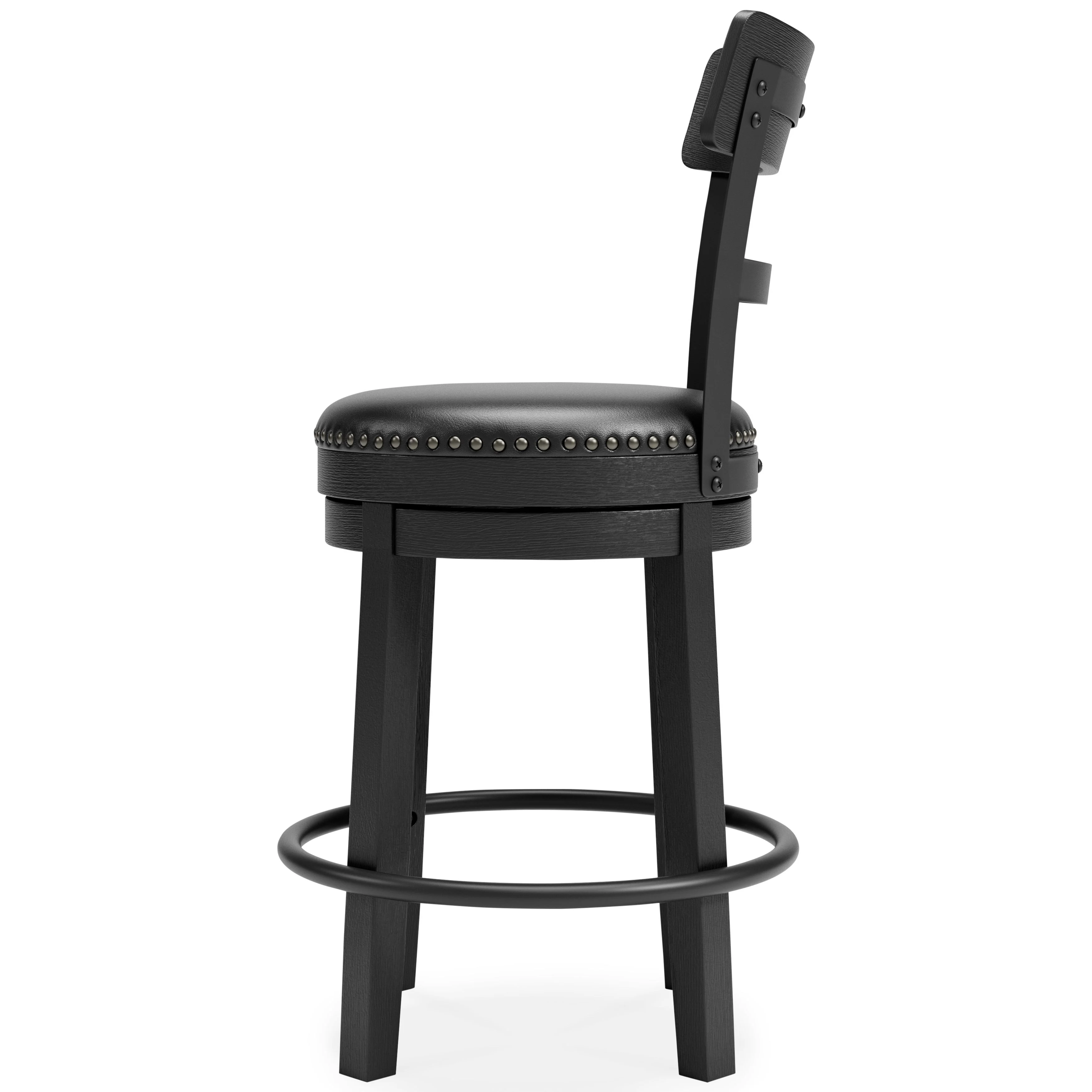 Valebeck - Full Back Swivel Stool - Image 19