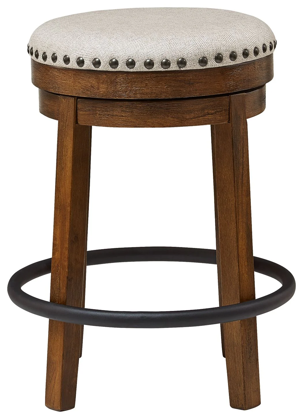 Valebeck - Upholstered Swivel Stool - Image 14