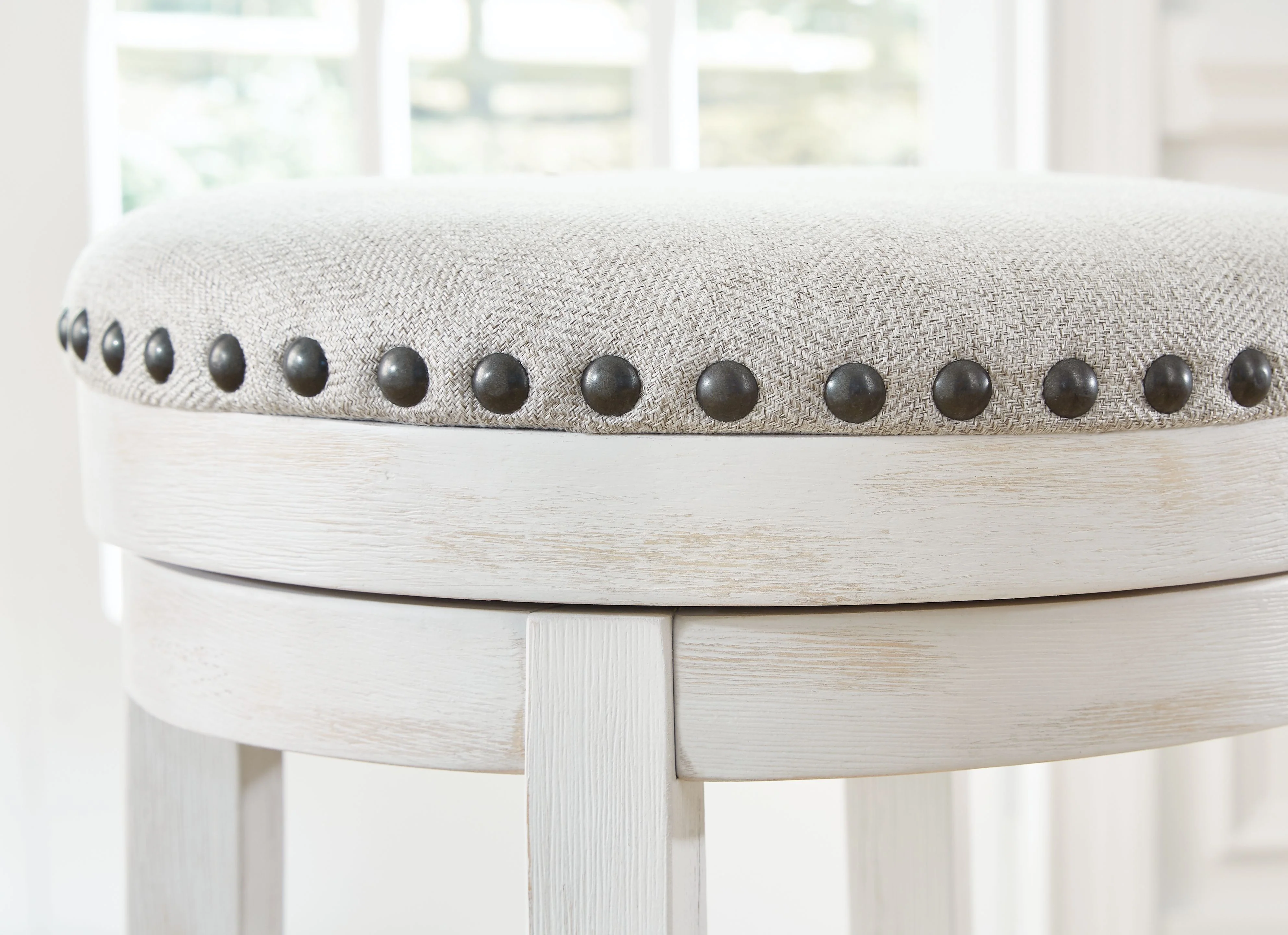Valebeck - Upholstered Swivel Stool - Image 3