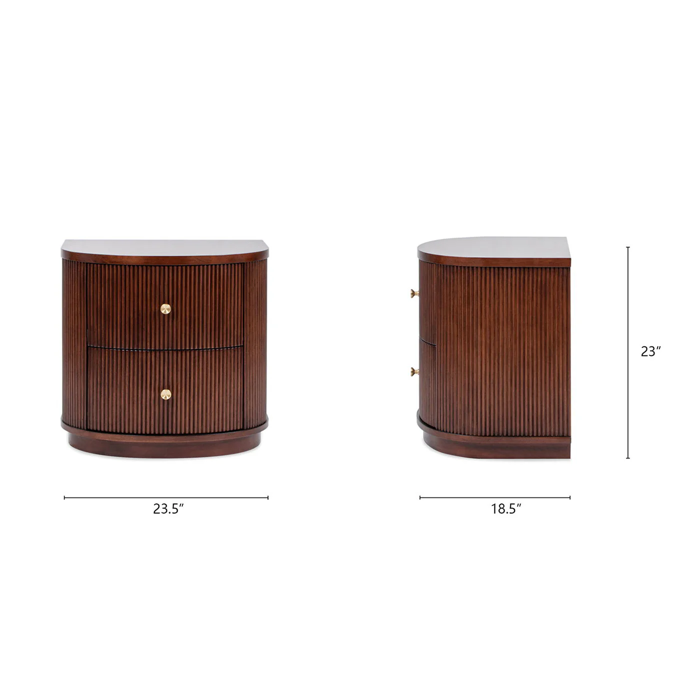 Valentine - 2 Drawer Storage Side Table - Image 16