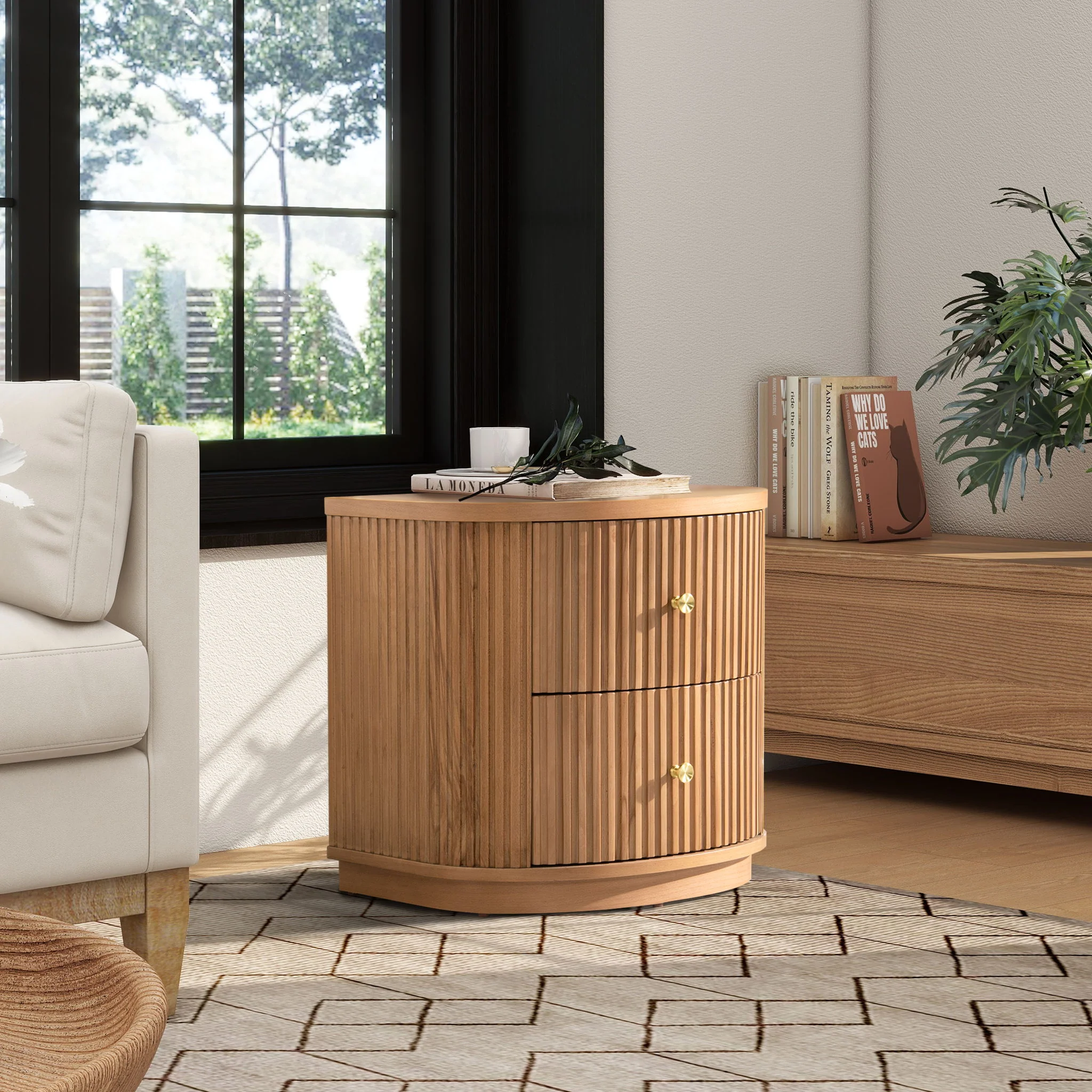 Valentine - 2 Drawer Storage Side Table - Image 18