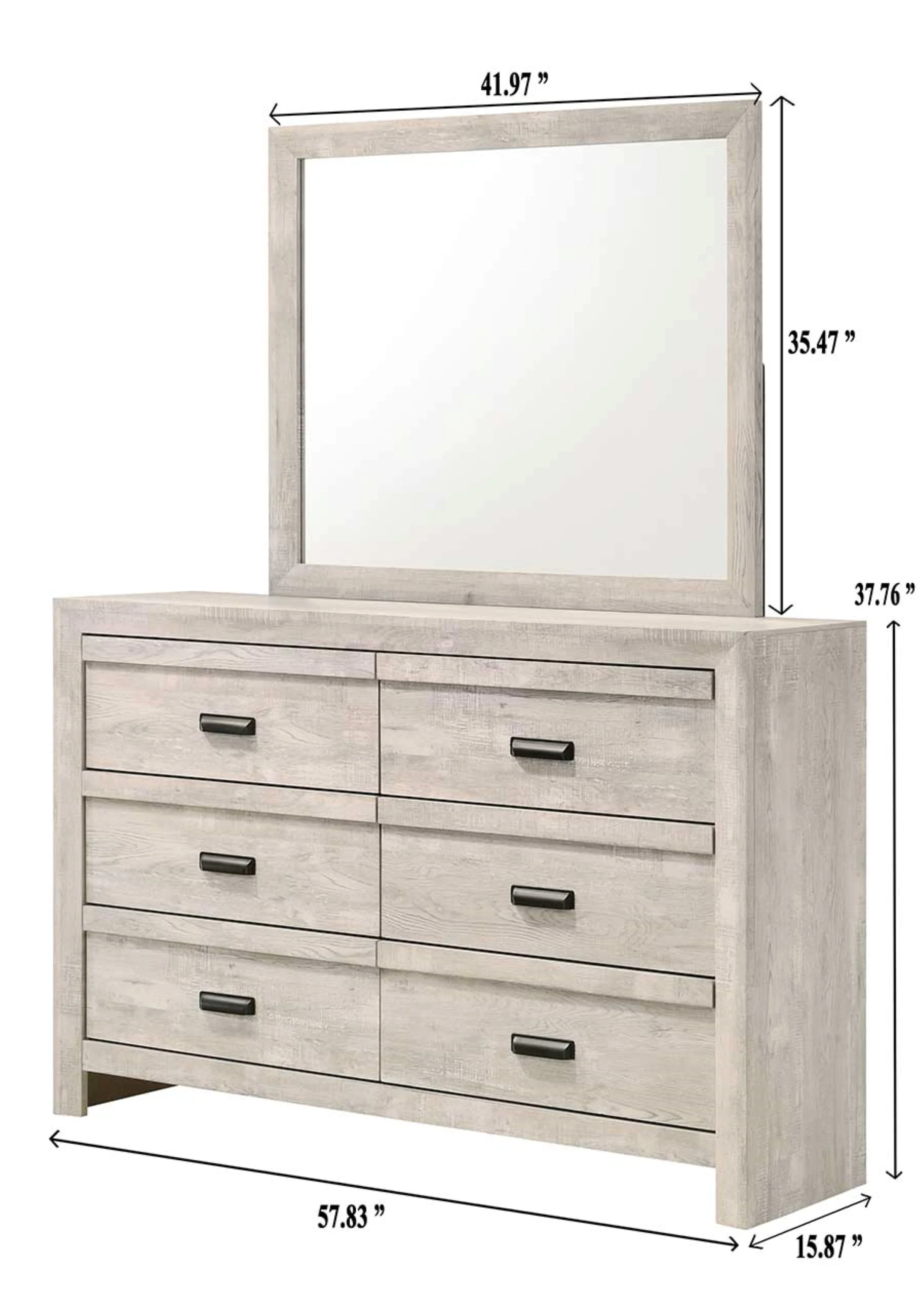 Valor Dresser Mirror - Image 3