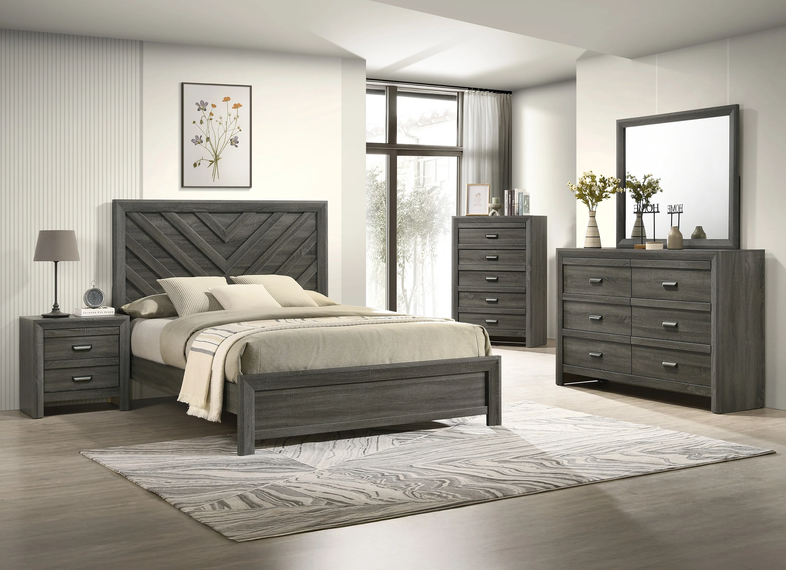 Valor Bed Grey