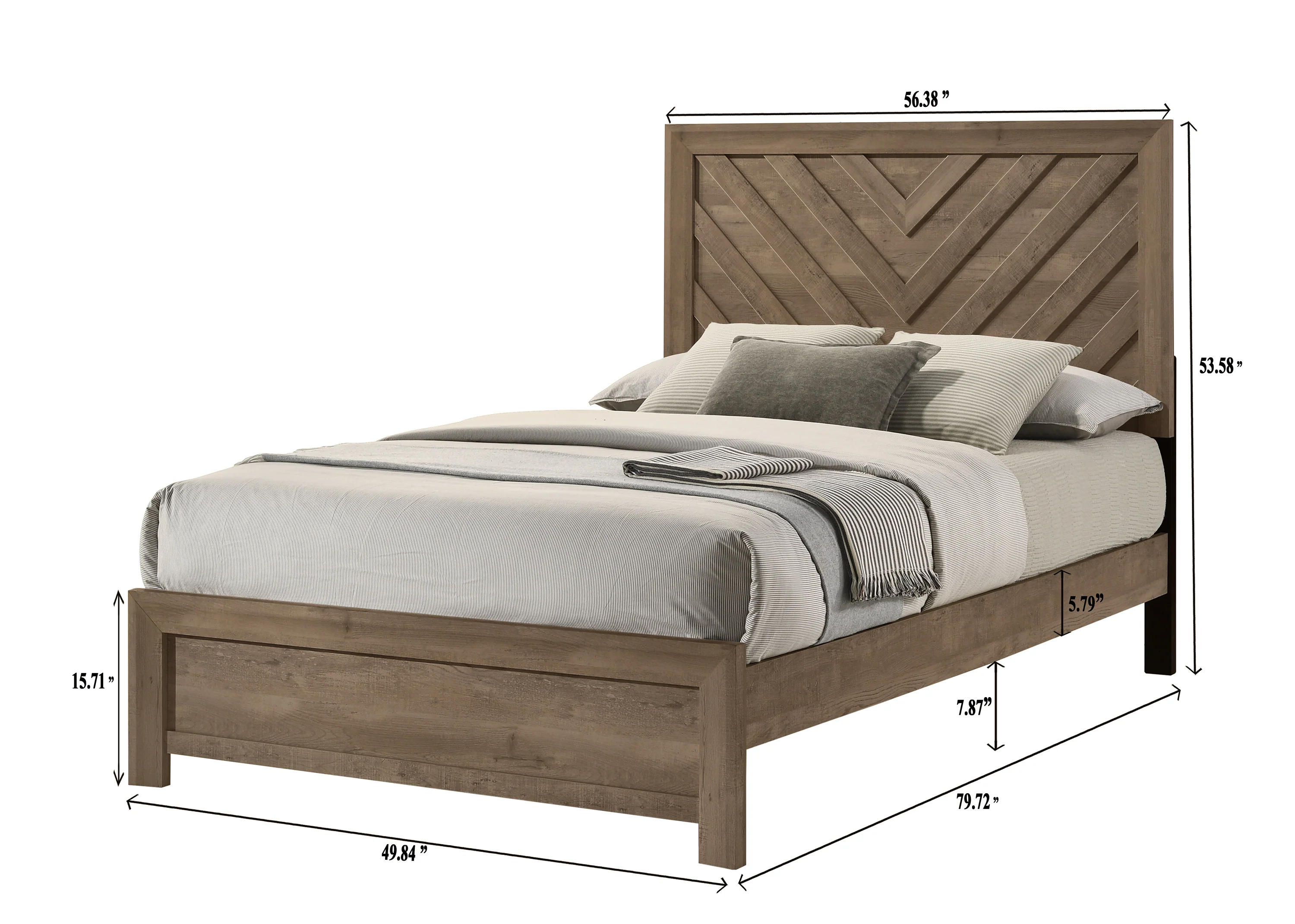Valor Bed Light Brown - Image 2