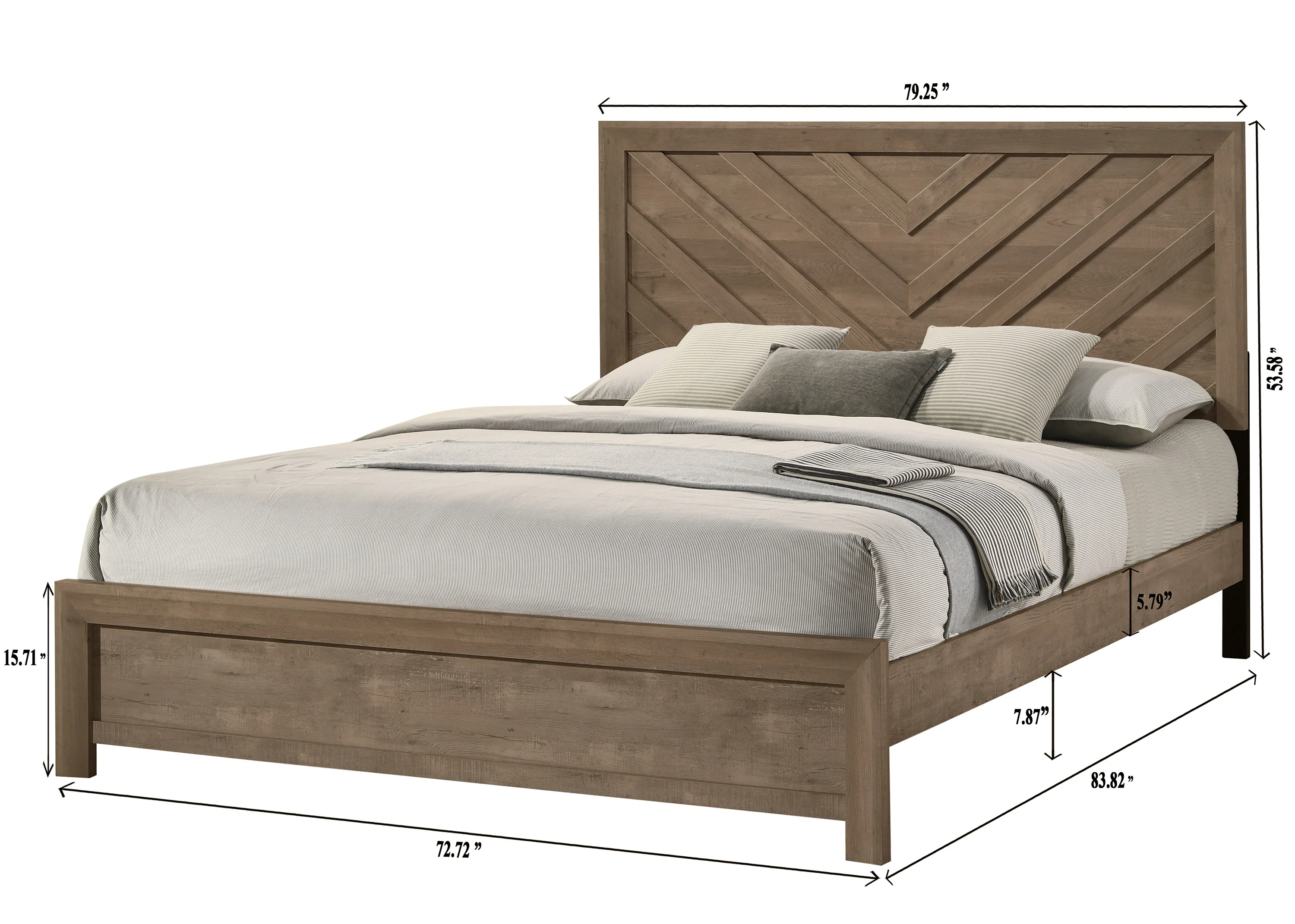 Valor Bed Light Brown - Image 3