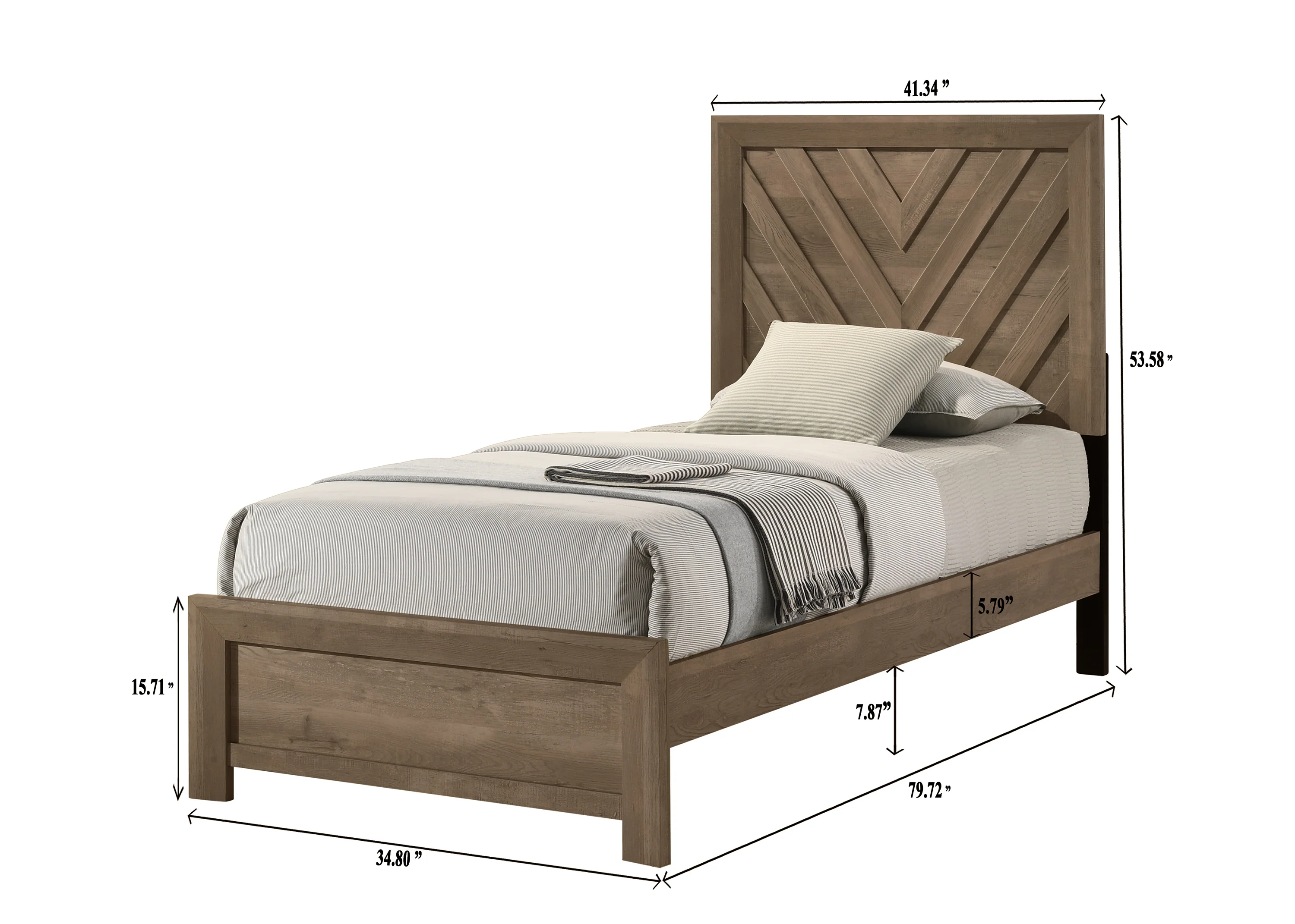 Valor Bed Light Brown - Image 5