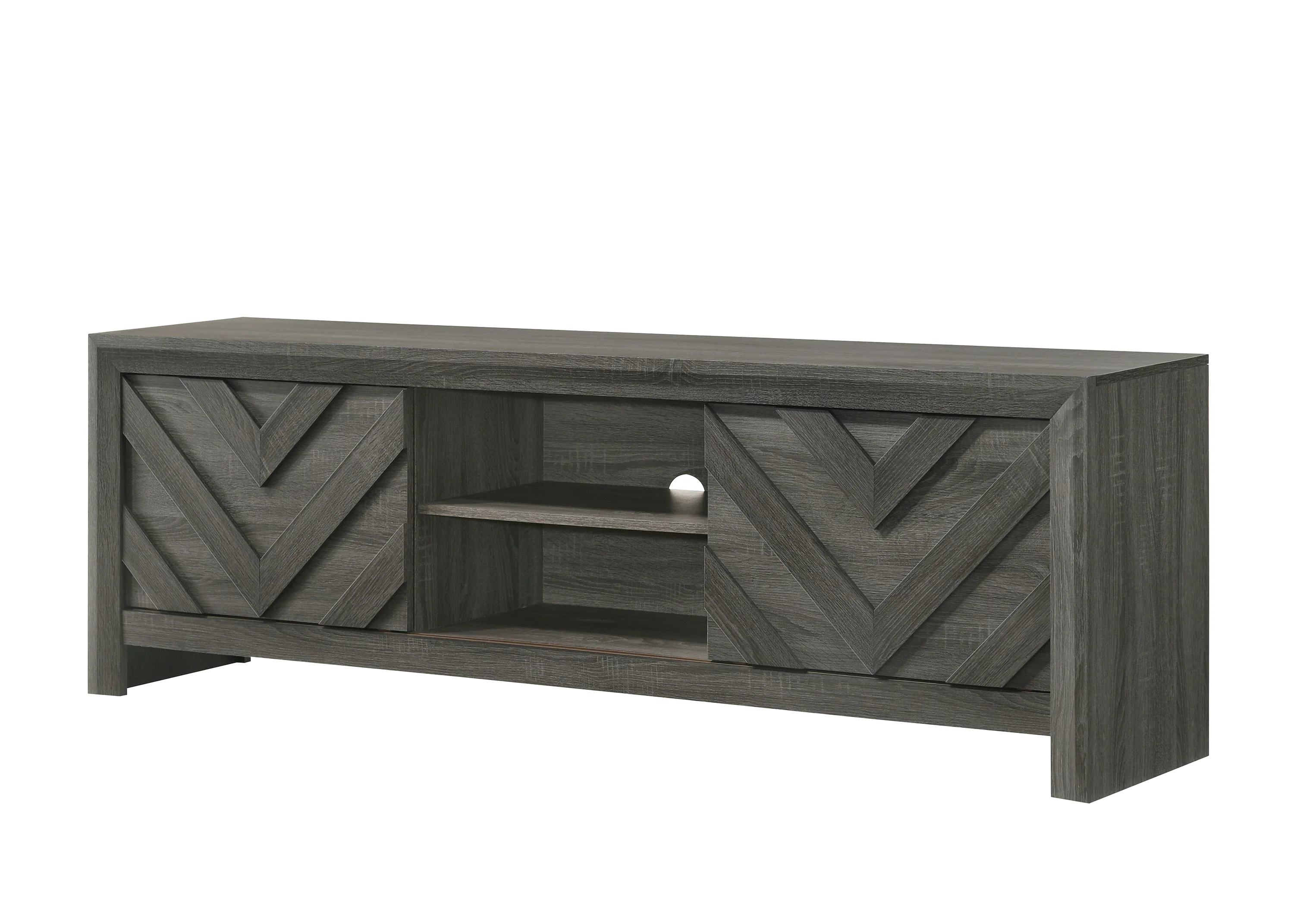 Valor Tv Stand-Grey - Image 5