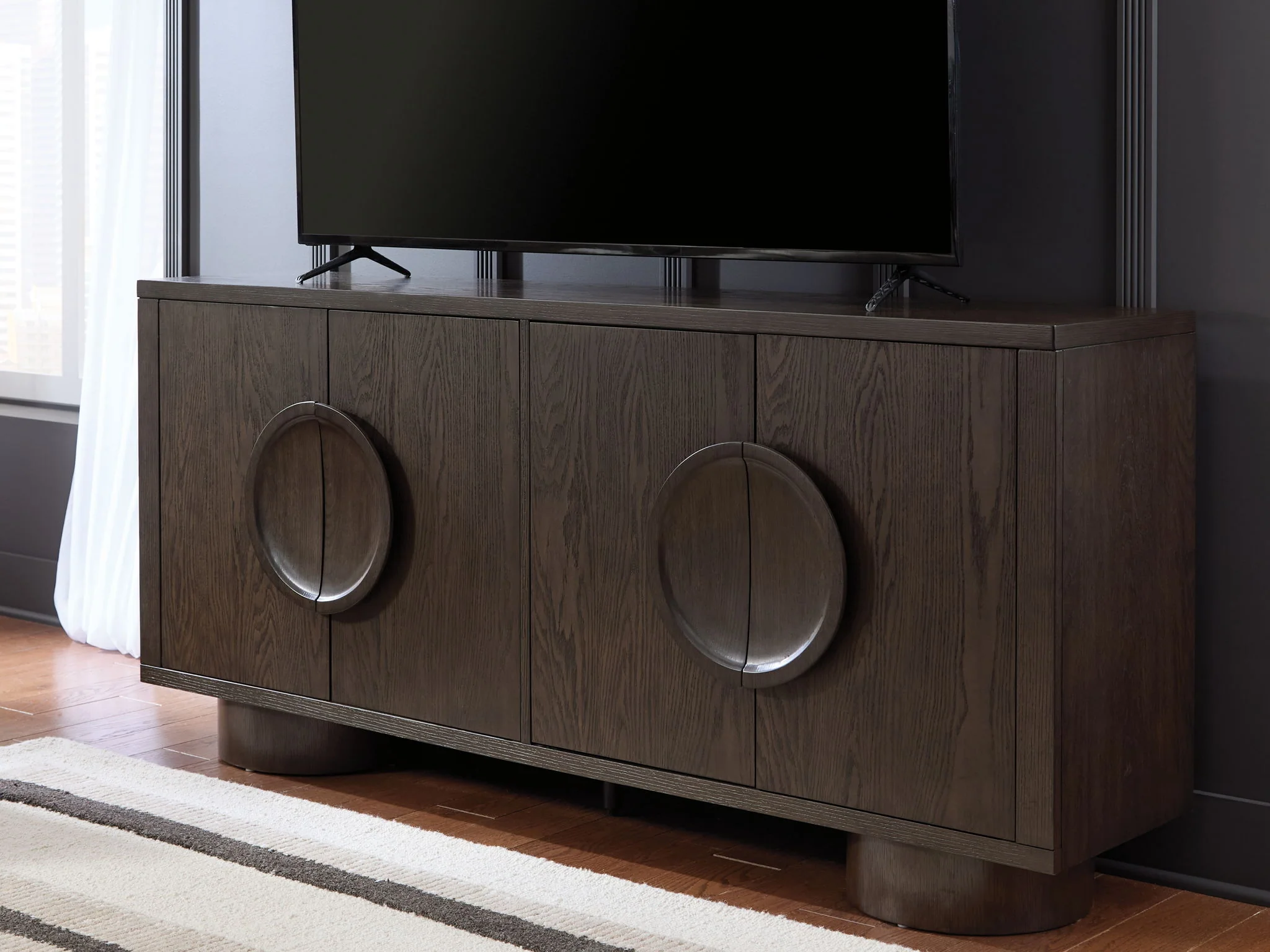 Veeda - Accent Cabinet - Dark Brown - Image 5