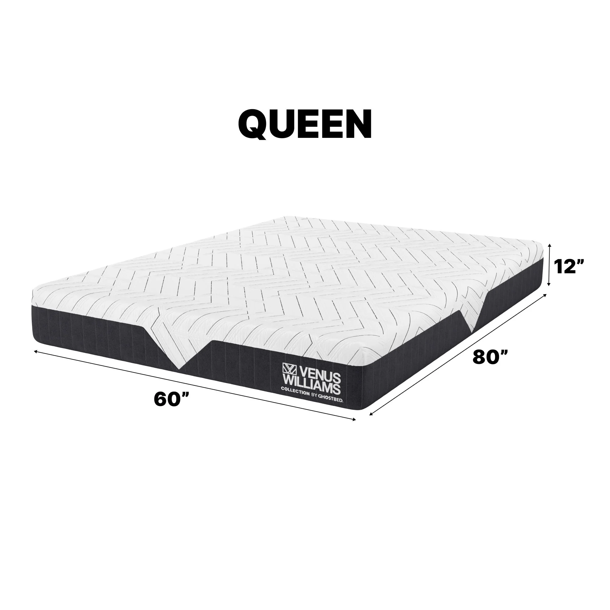 Venus Williams Legend - 12" Foam Mattress Foam With Far Infrared Technology - Image 8