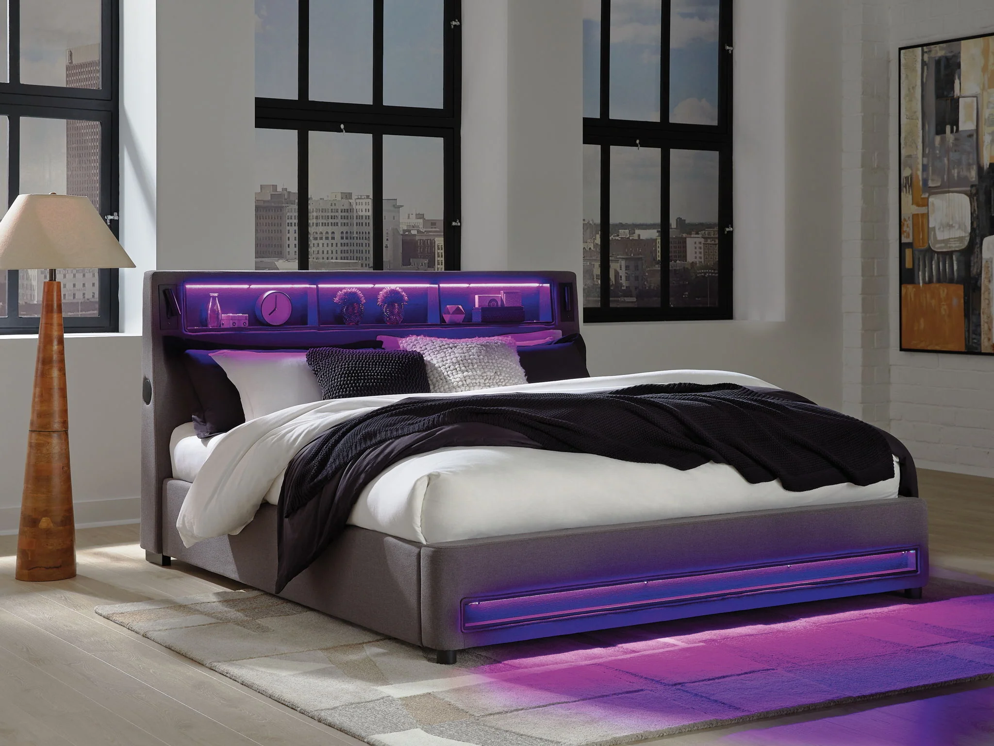 Verishaw - Upholstered Bed - Image 2