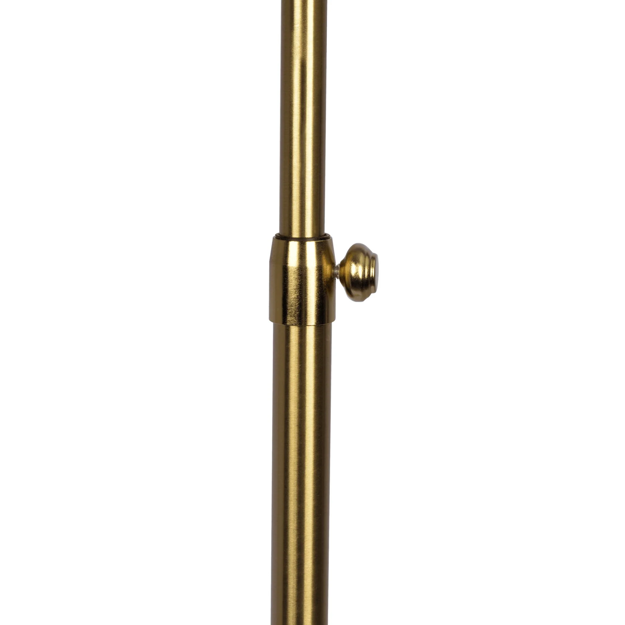 Verve - Floor Lamp With On / Off Switch Adjustable LED Round Base - Gold - Image 8