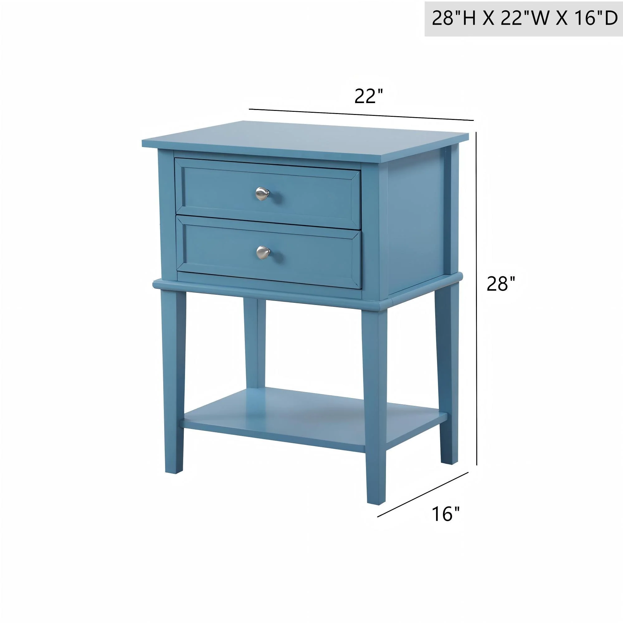 Vibrant Contemporary Nightstand - Image 27