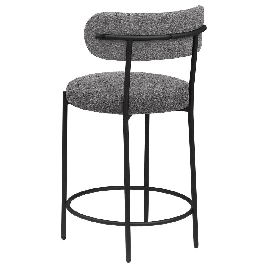 Viola - Boucle Upholstered Bar Stool (Set of 2) - Image 13