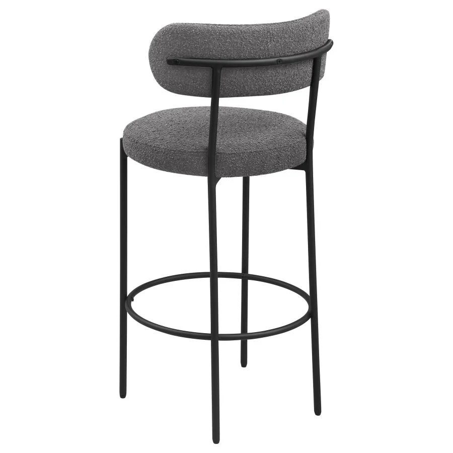 Viola - Boucle Upholstered Bar Stool (Set of 2) - Image 14