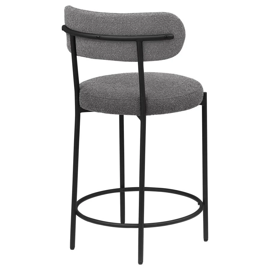 Viola - Boucle Upholstered Bar Stool (Set of 2) - Image 15