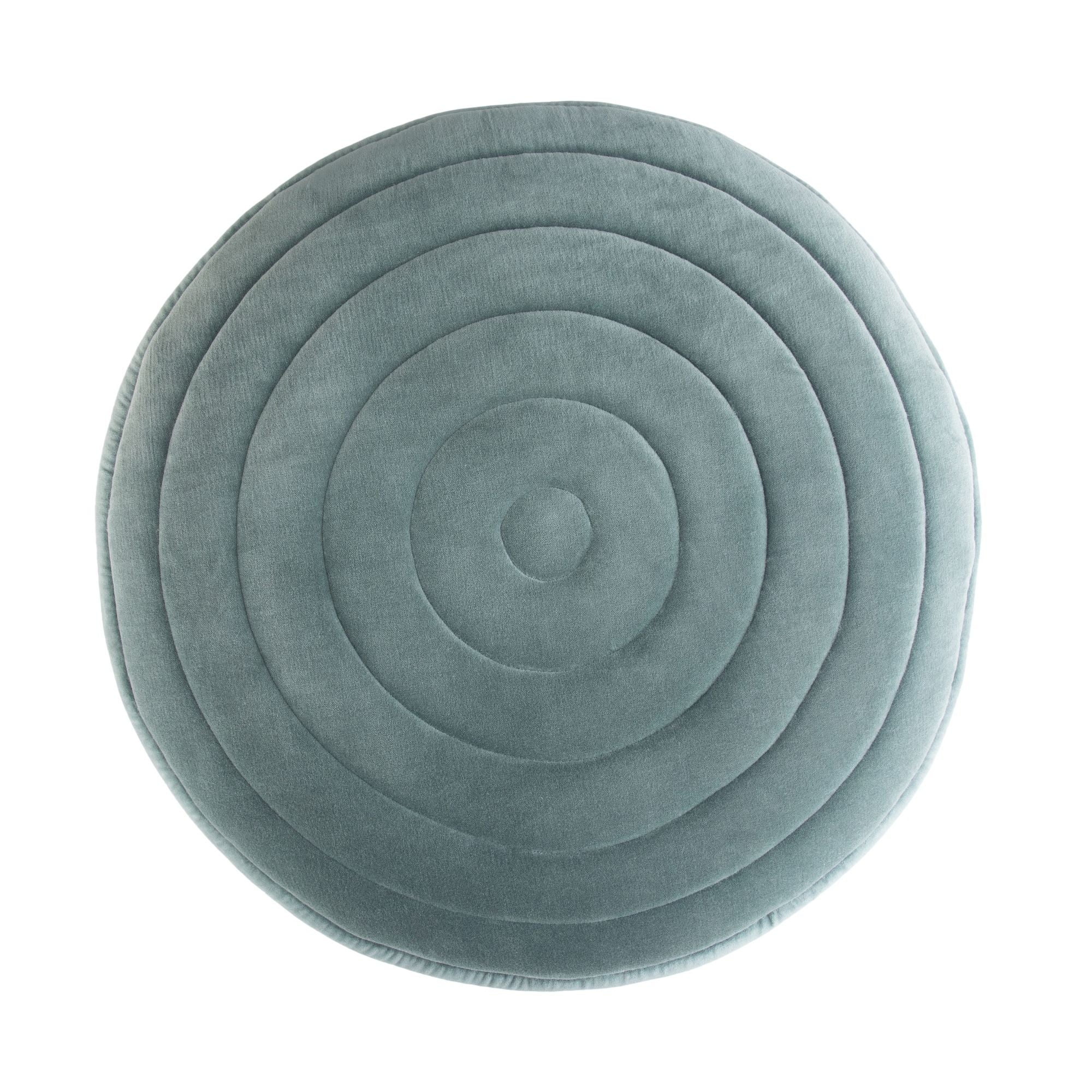 Vivienne - Upholstered Round Pouf - Image 5