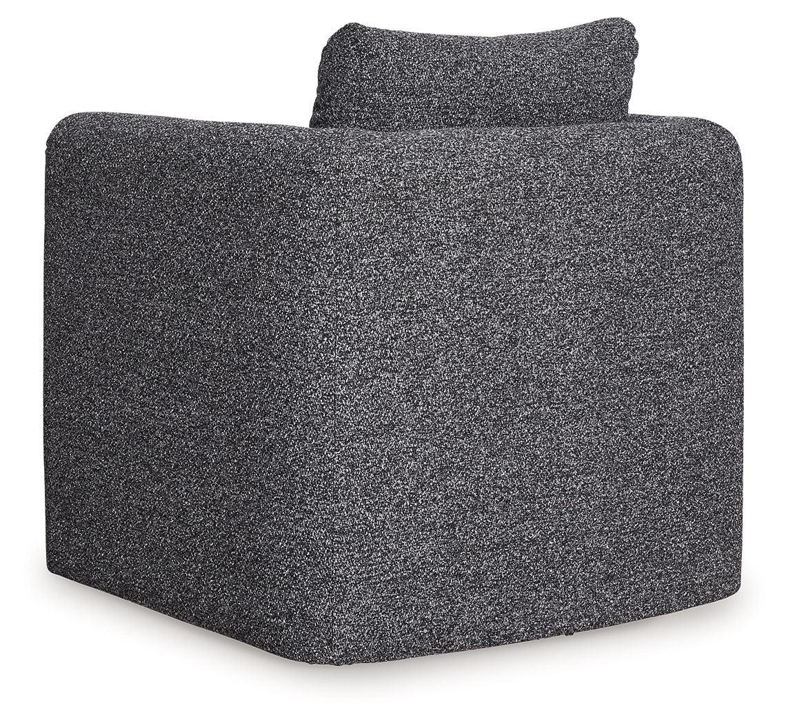 Vreni - Accent Chair - Charcoal / Black - Image 2