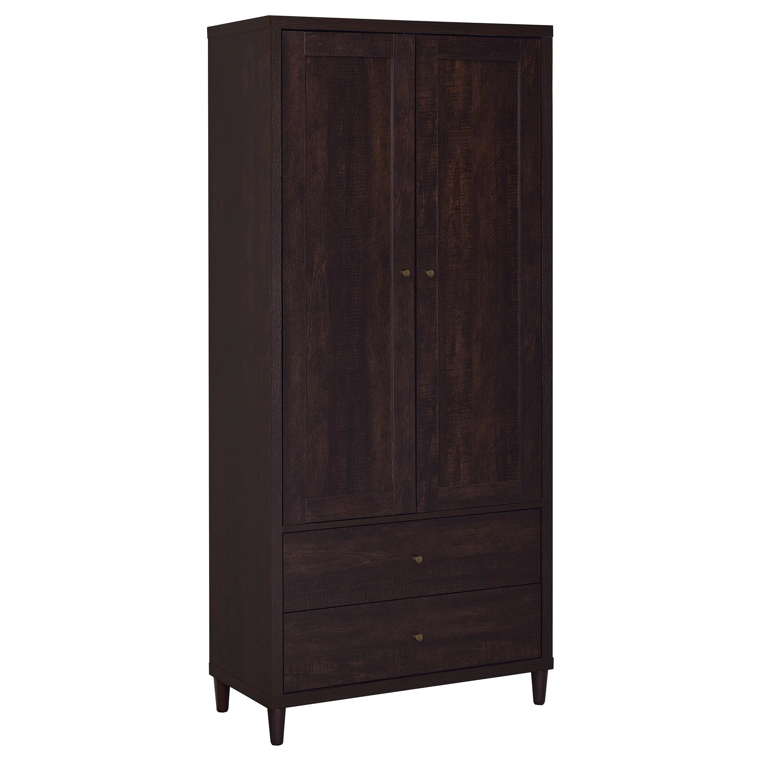 Wadeline - 2 Door Tall Accent Storage Cabinet - Rustic Tobacco - Image 9