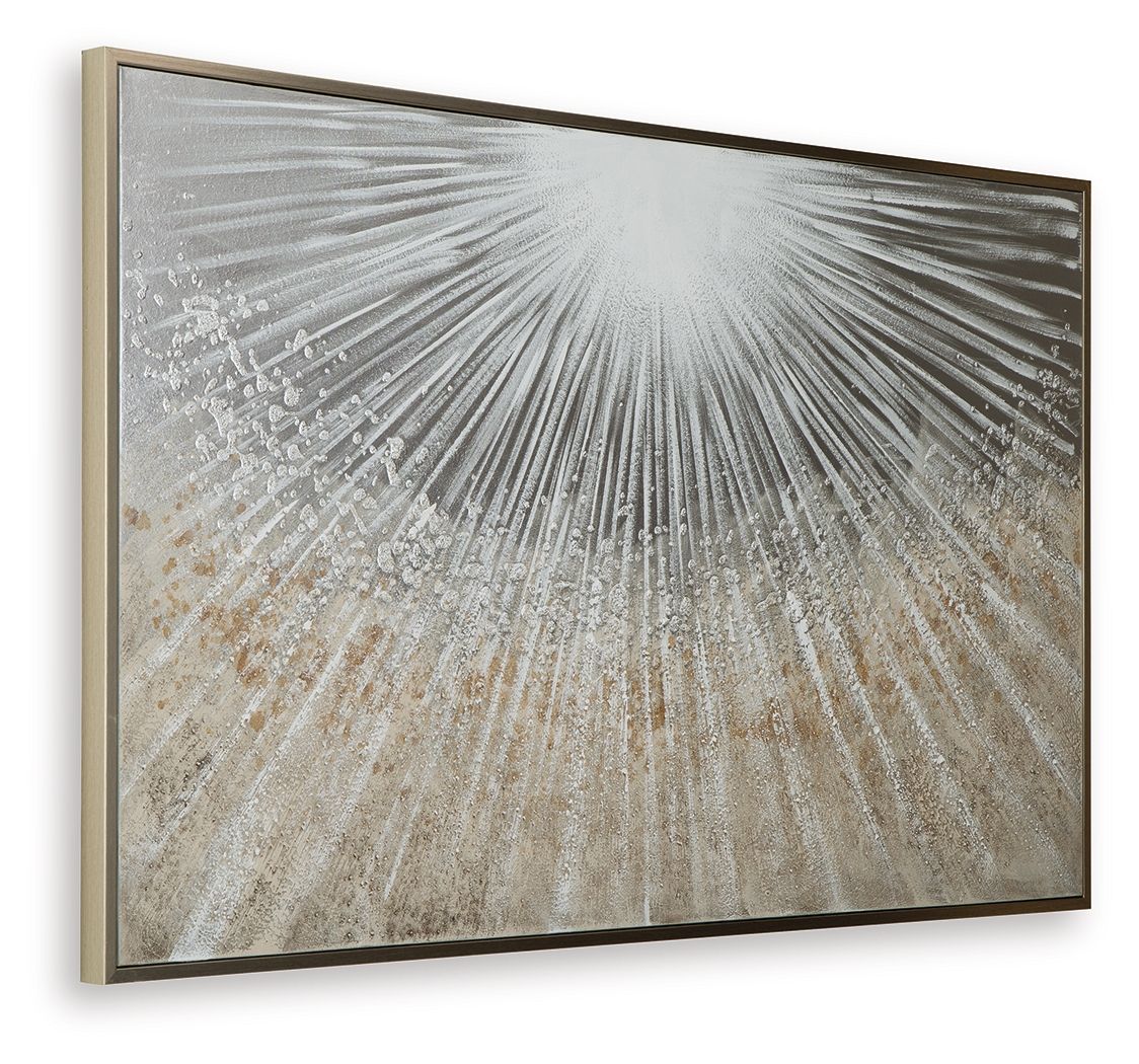 Waldard - Wall Art - Gray / Taupe / White - Image 4