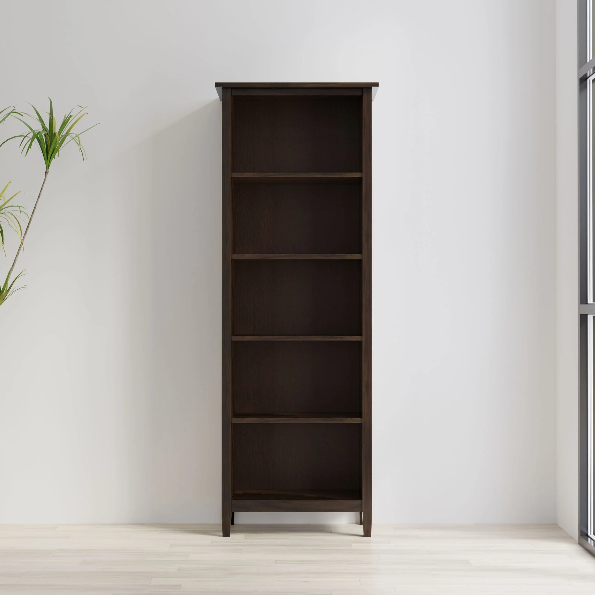 Warm Shaker - 5 Shelf Bookcase - Image 10