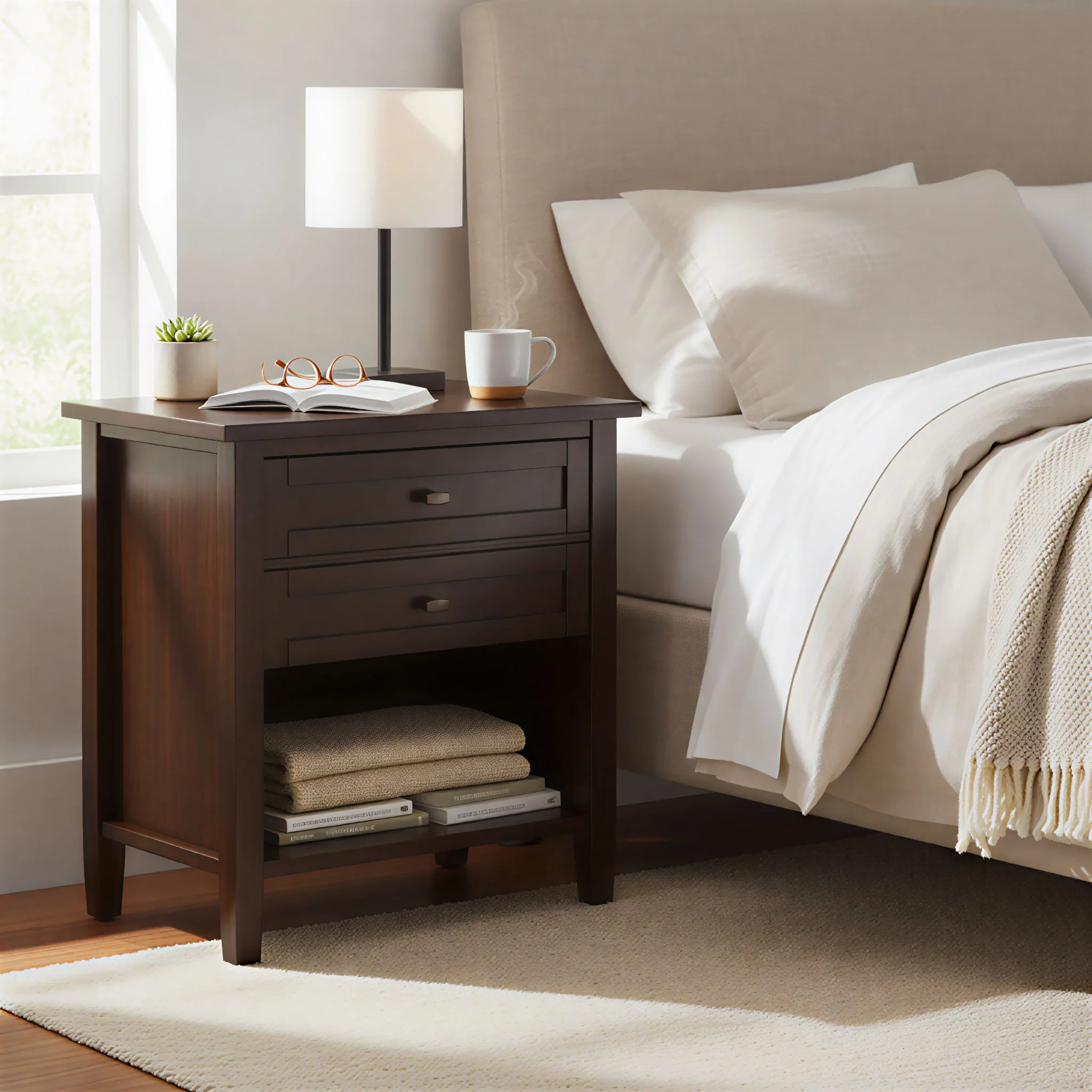 Warm Shaker - Bedside Table - Image 3