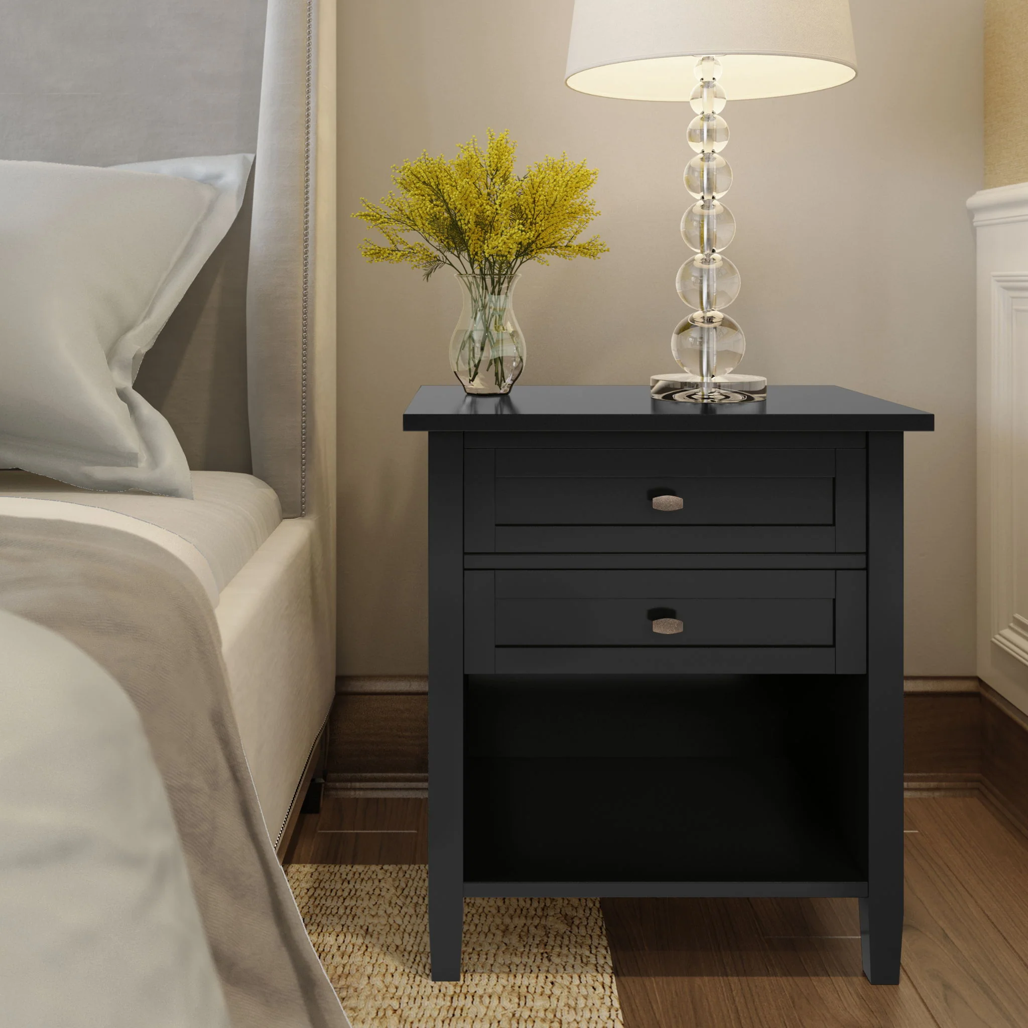 Warm Shaker - Handcrafted Bedside Table - Image 20