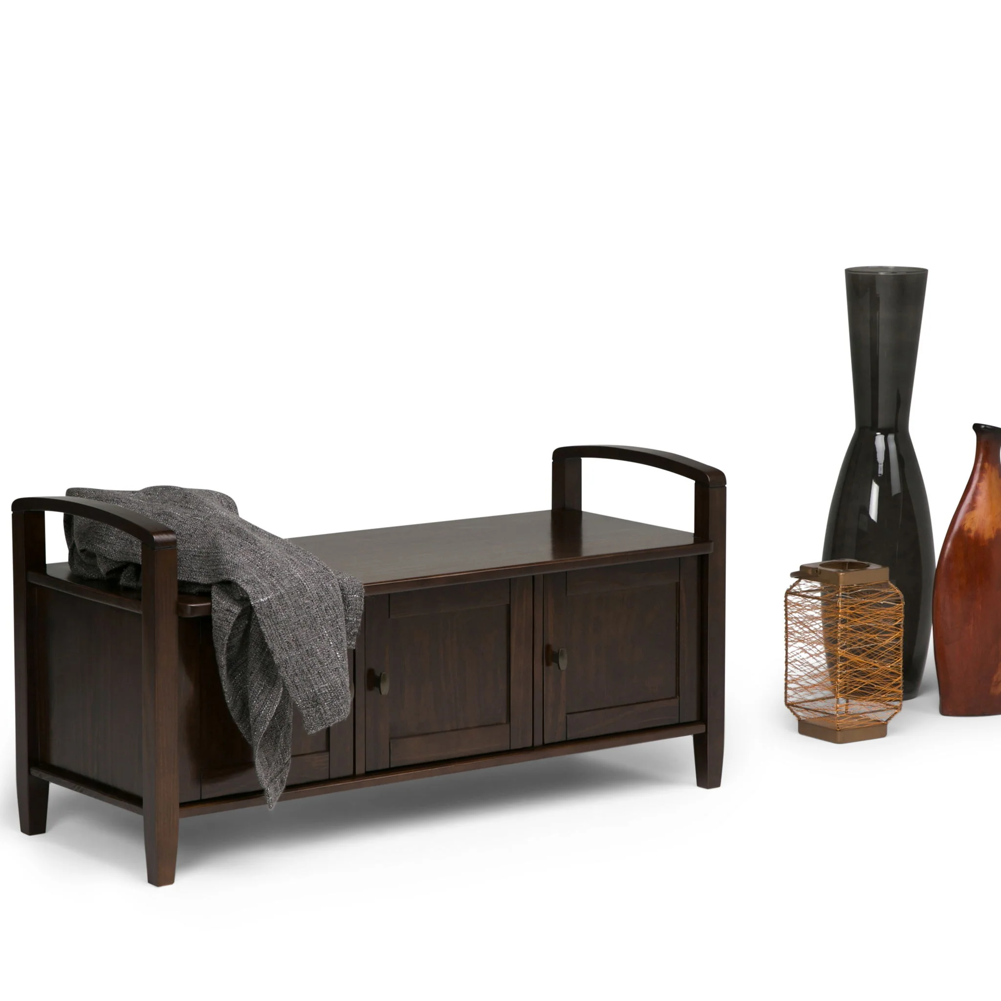 Warm Shaker - Handcrafted Entryway Storage Bench - Image 22