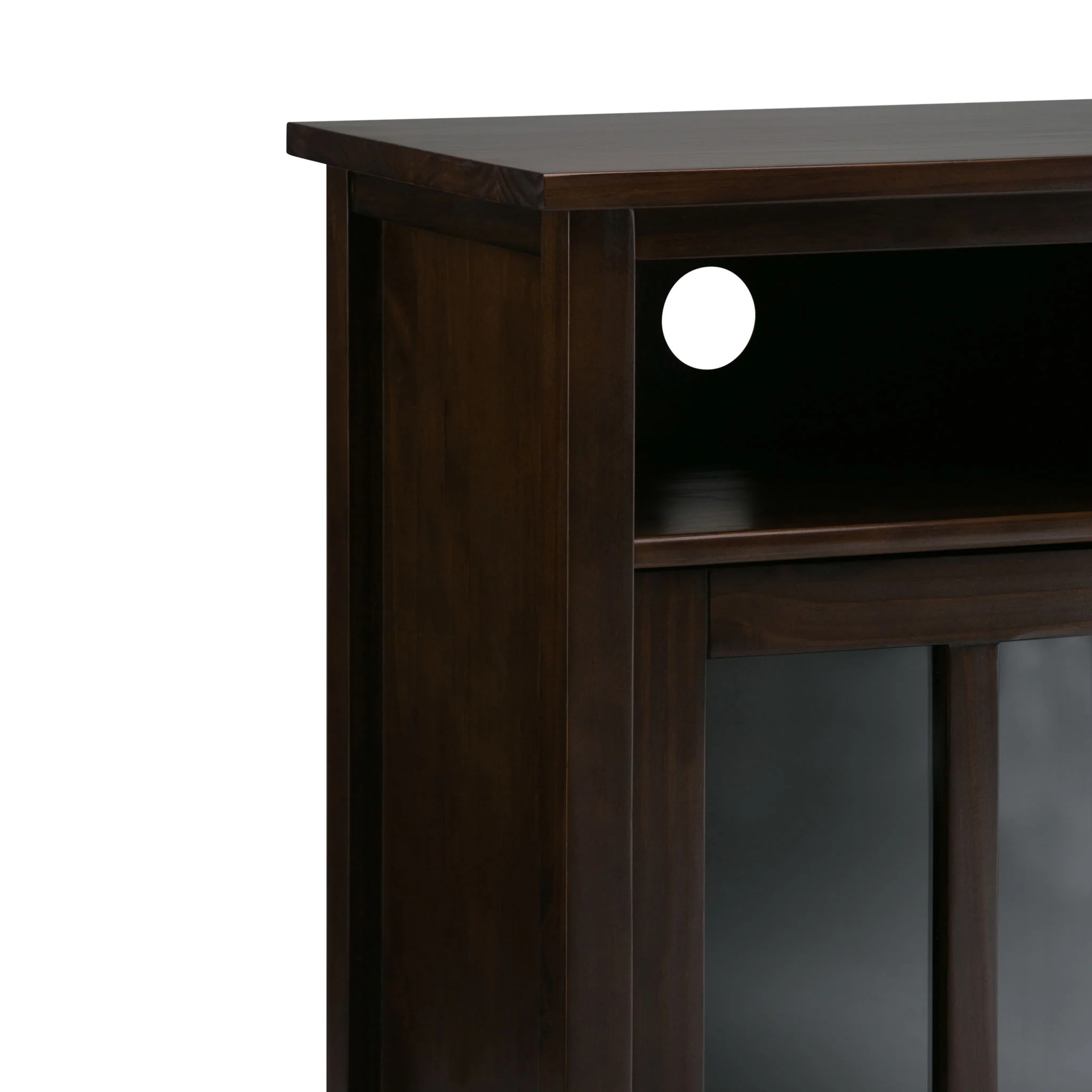 Warm Shaker - Handcrafted Medium Storage Media Cabinet - Image 5