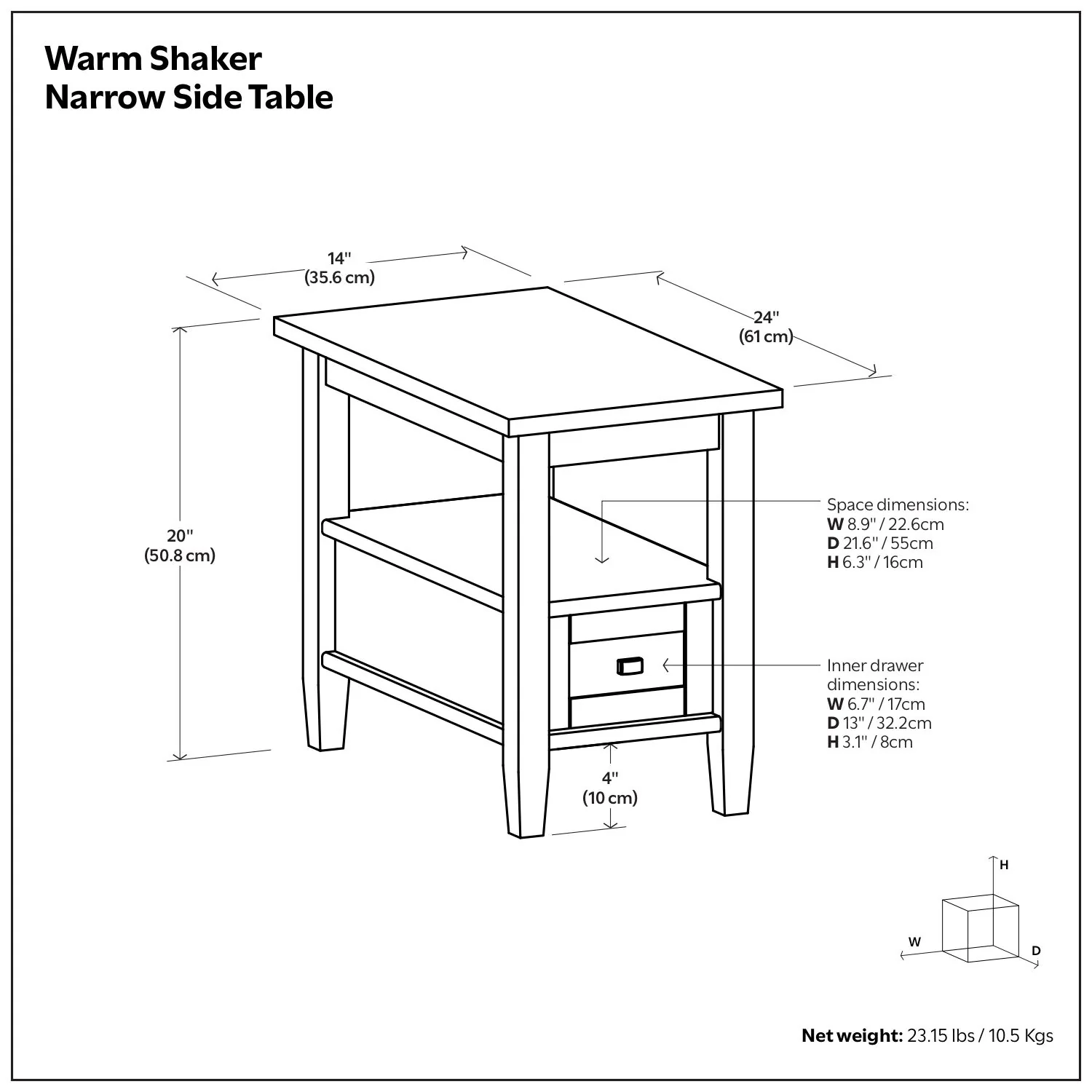 Warm Shaker - Handcrafted Table - Image 29
