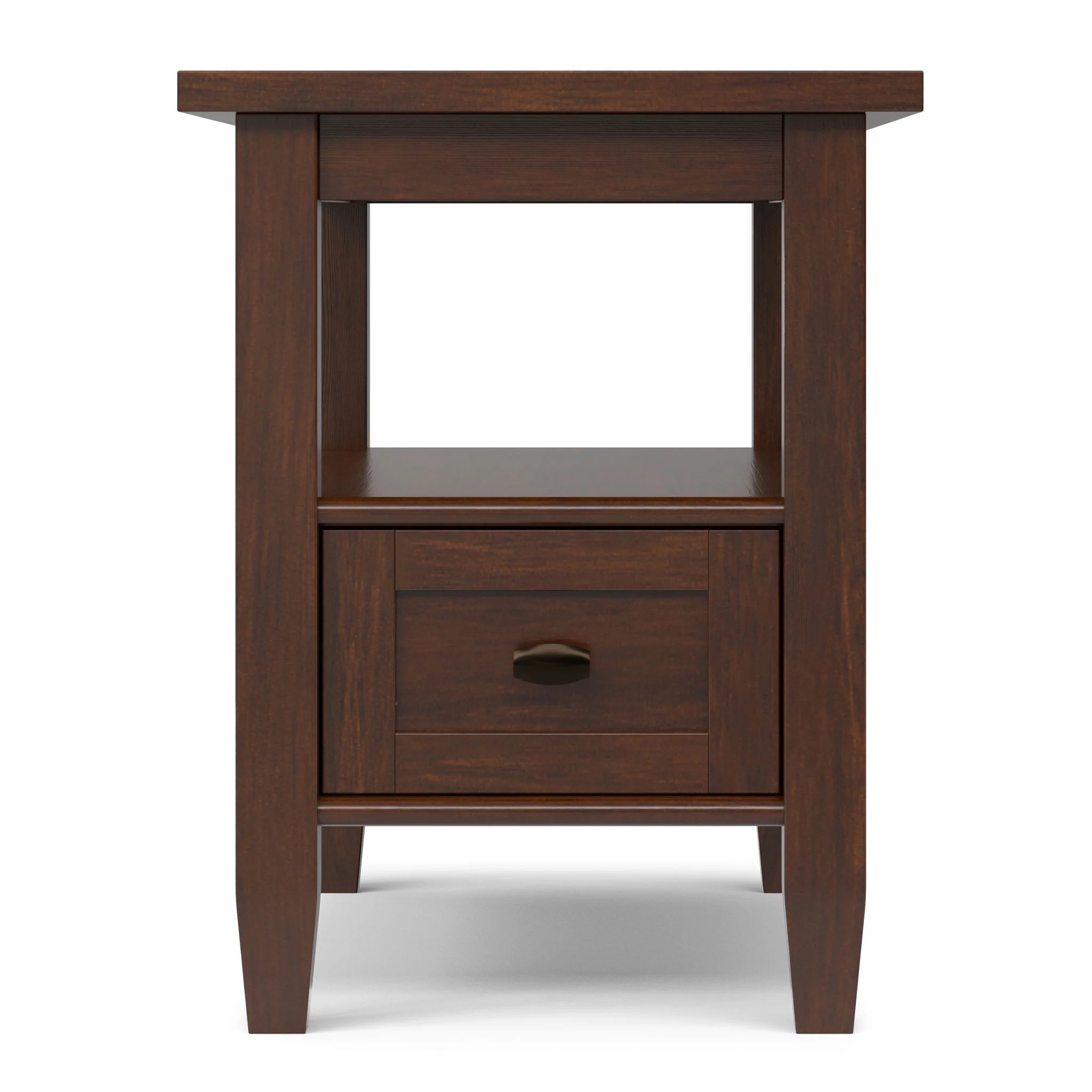 Warm Shaker - Narrow Side Table - Brown - Image 10