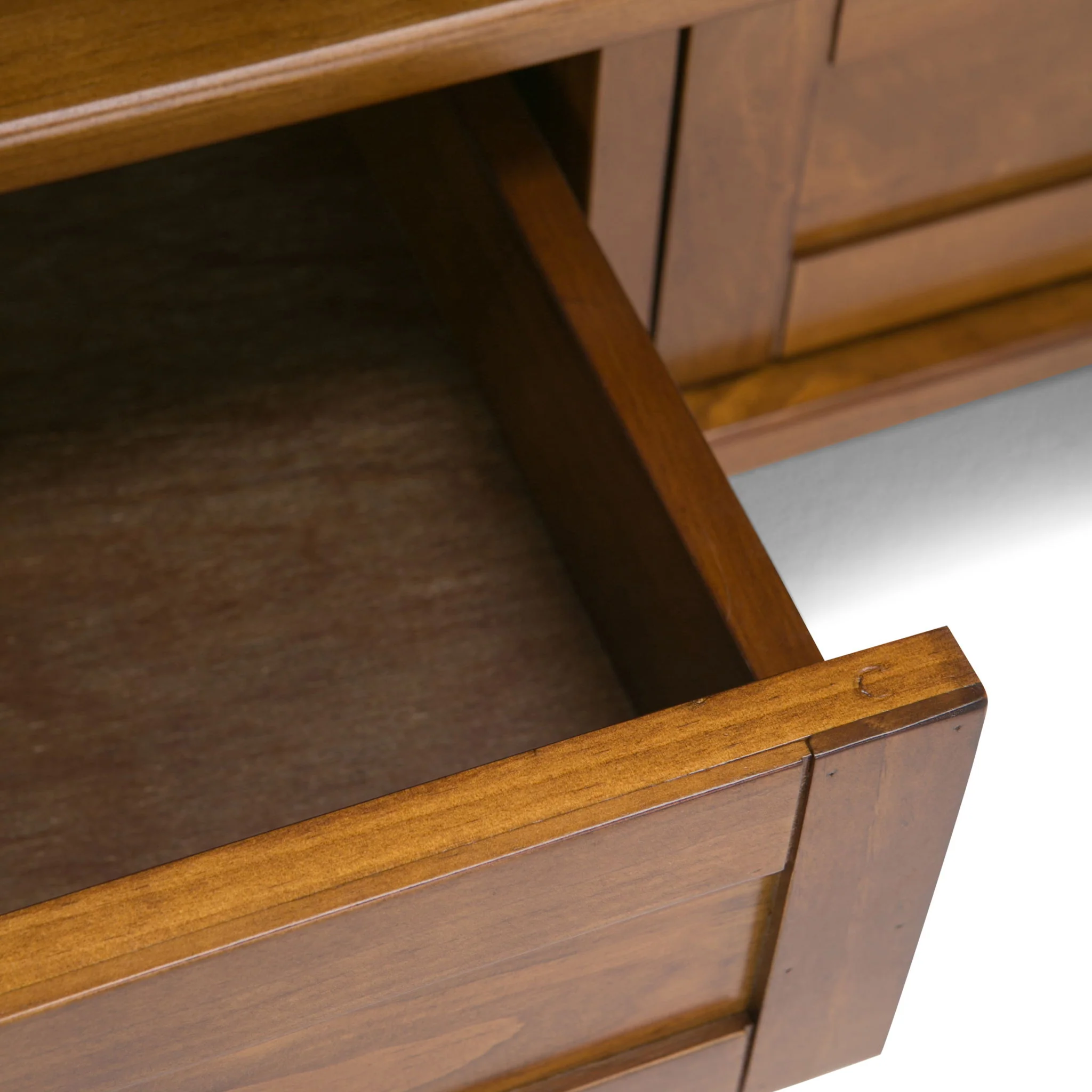 Warm Shaker - Transitional Style TV Media Stand - Image 4