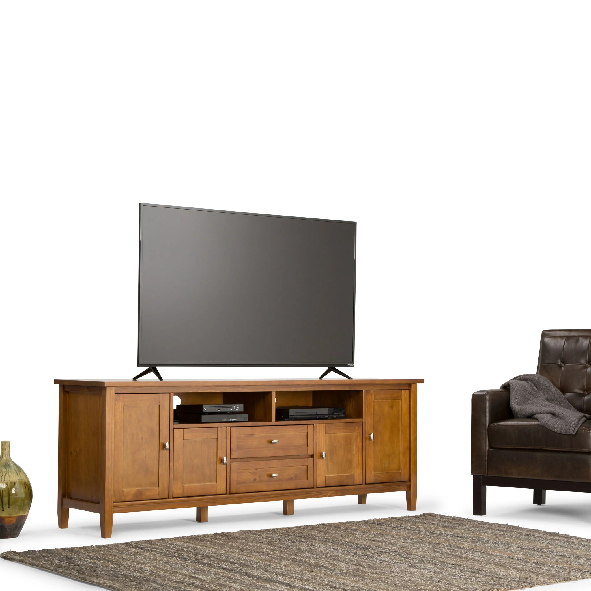 Warm Shaker - TV Media Stand, Handcrafted - Image 20