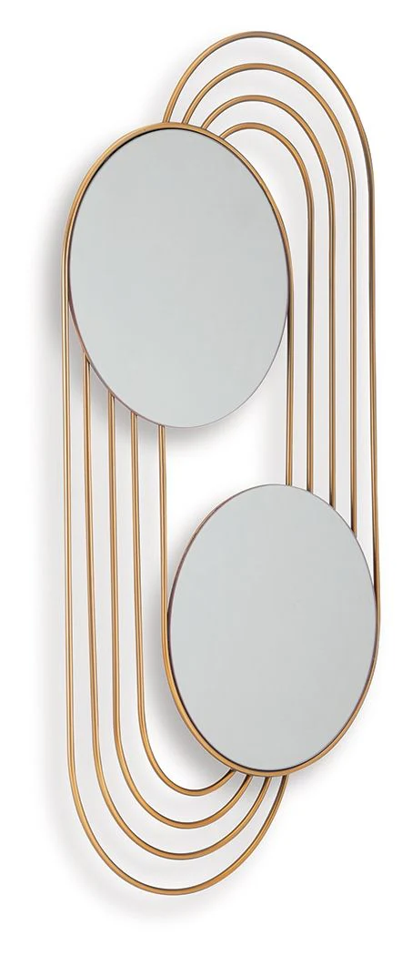 Warrenley - Accent Mirror - Gold Finish - Image 5