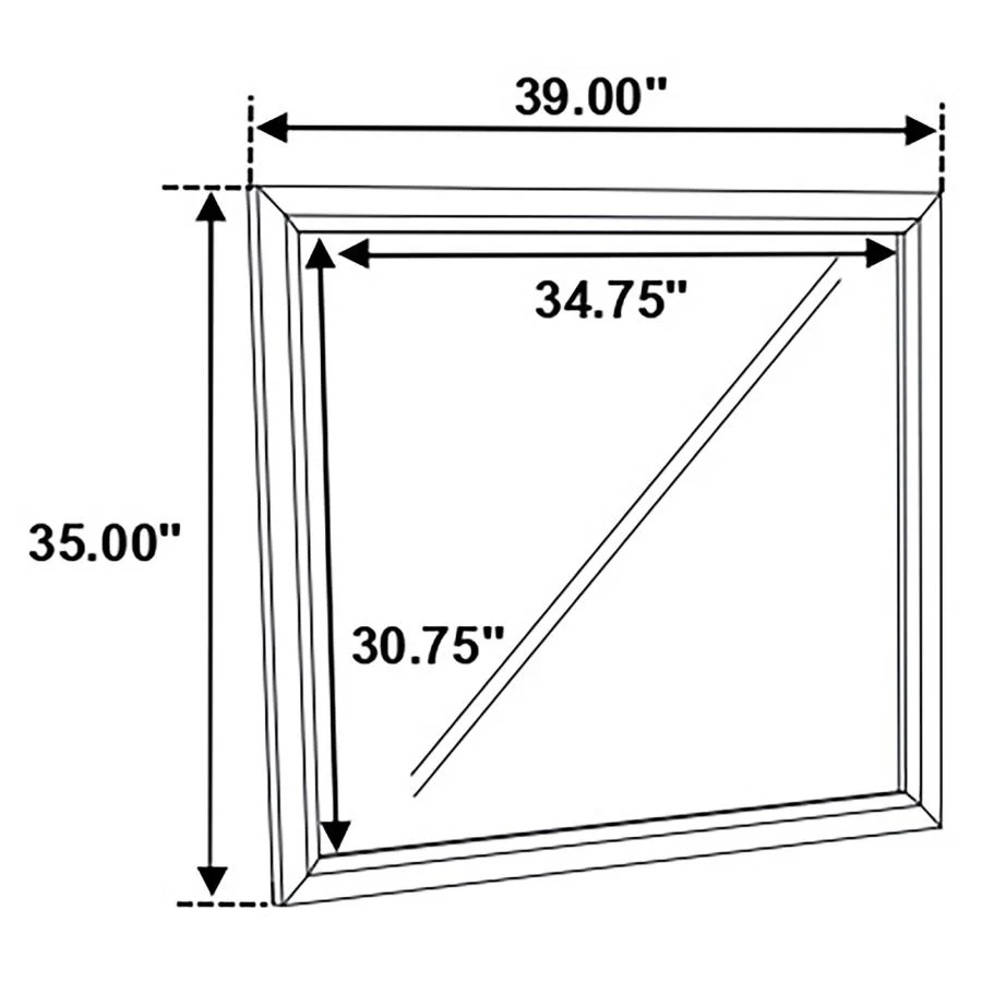 Watson - Dresser Mirror - Gray Oak - Image 5