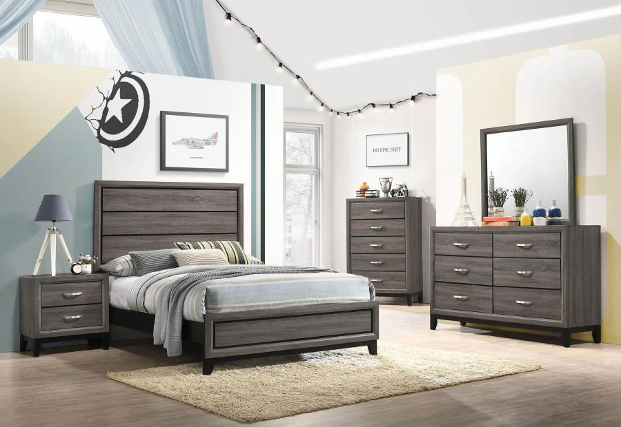 Watson - Wood Panel Bed - Image 16