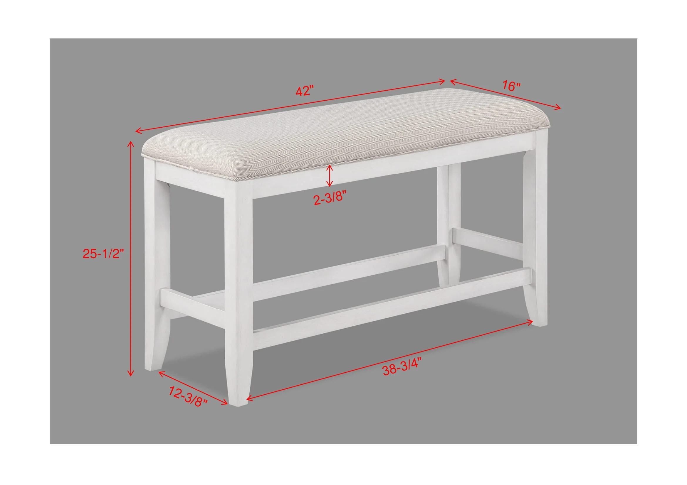 Wendy Counter Height Bench - Image 2