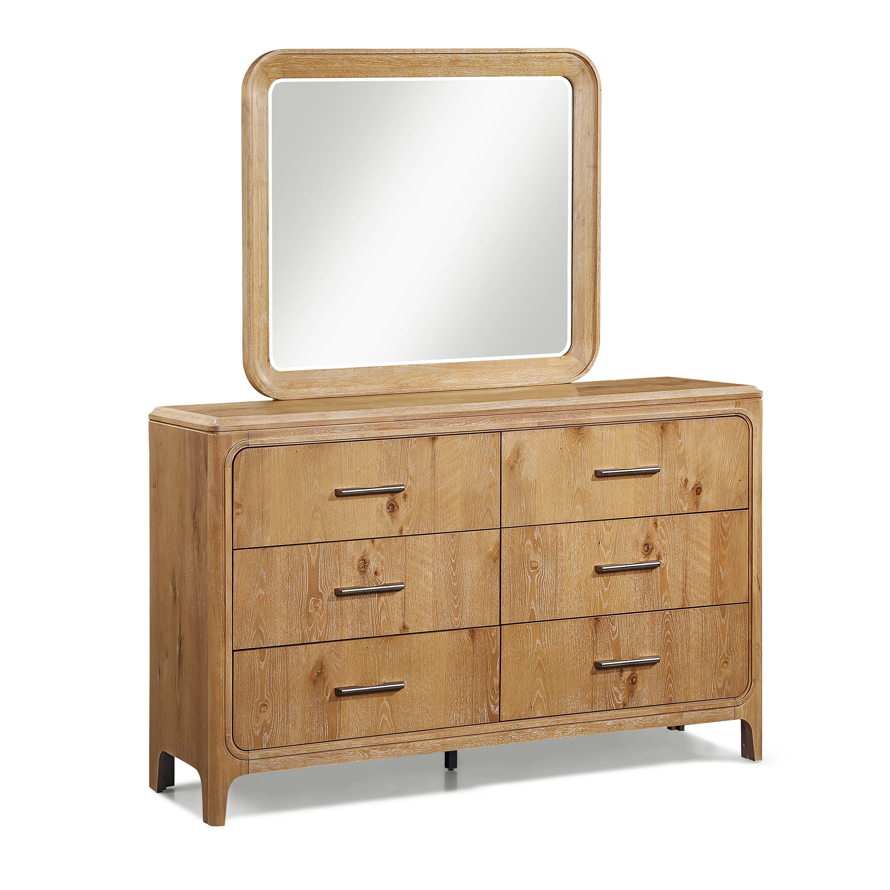 Westcott Dresser Mirror-Cerused Natural - Image 3
