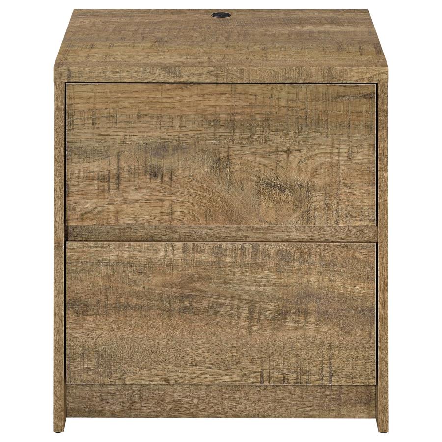 Westpark - 2-Drawer Nightstand LED Lights And USB - Image 15