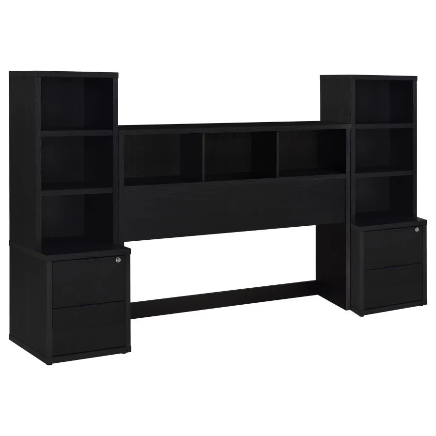 Westpark - 3 Piece Bedroom Set Bookcase Headboard - Image 11