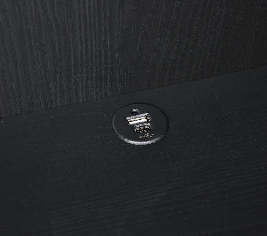 Westpark - 3-Shelf Bookcase USB And Lockable Drawer - Image 32