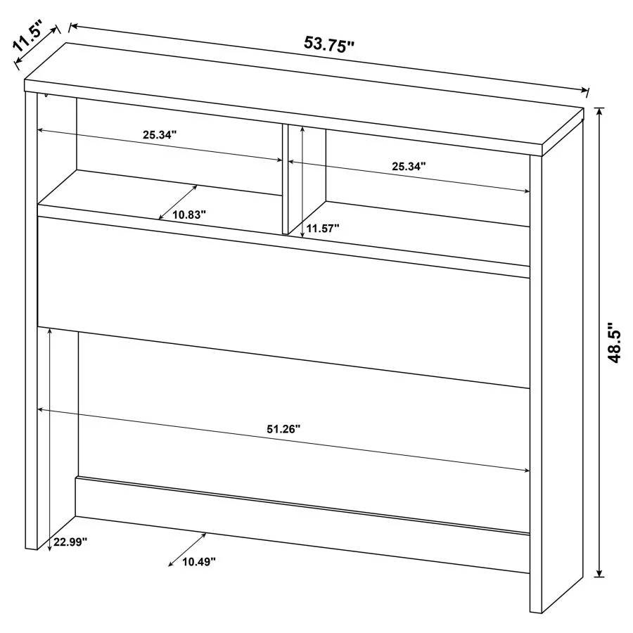 Westpark - Bookcase Headboard - Image 67
