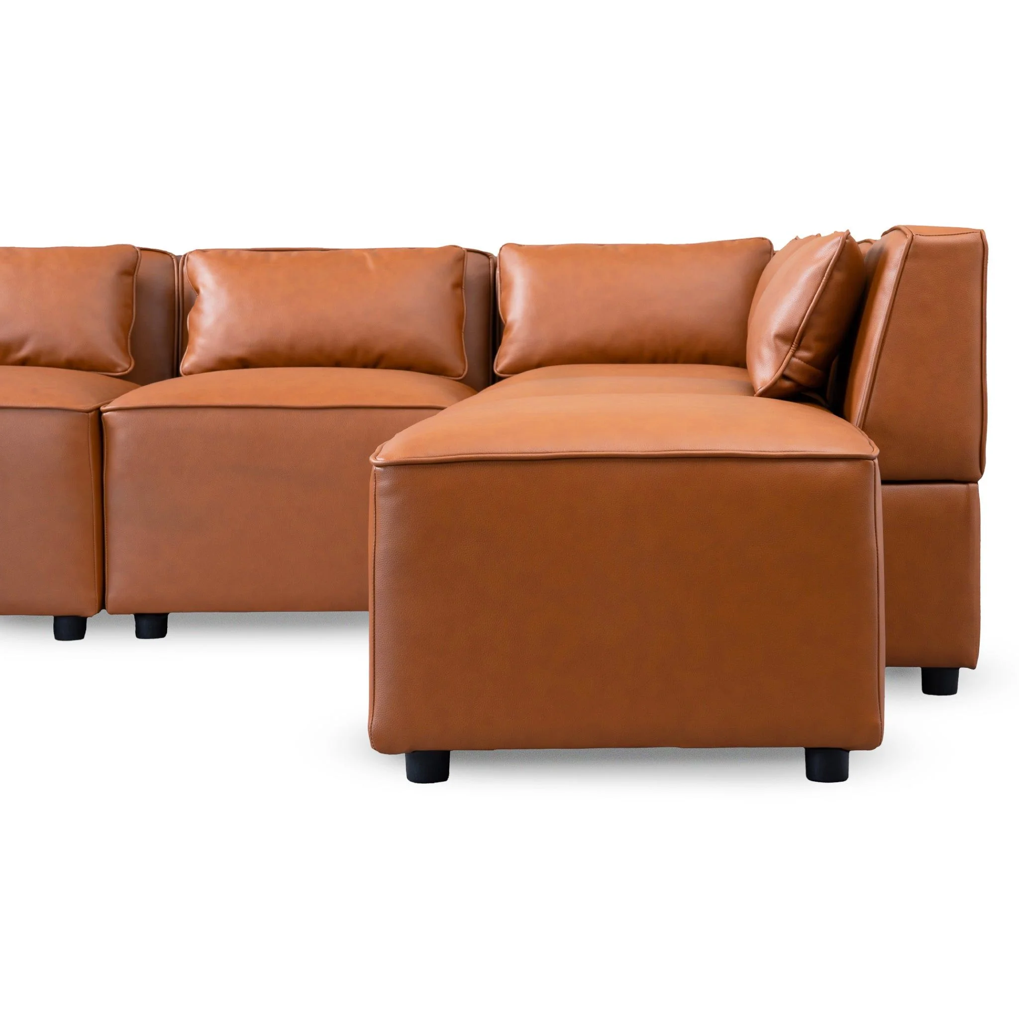 Wexford - Modular Sofa - Cognac - Image 4