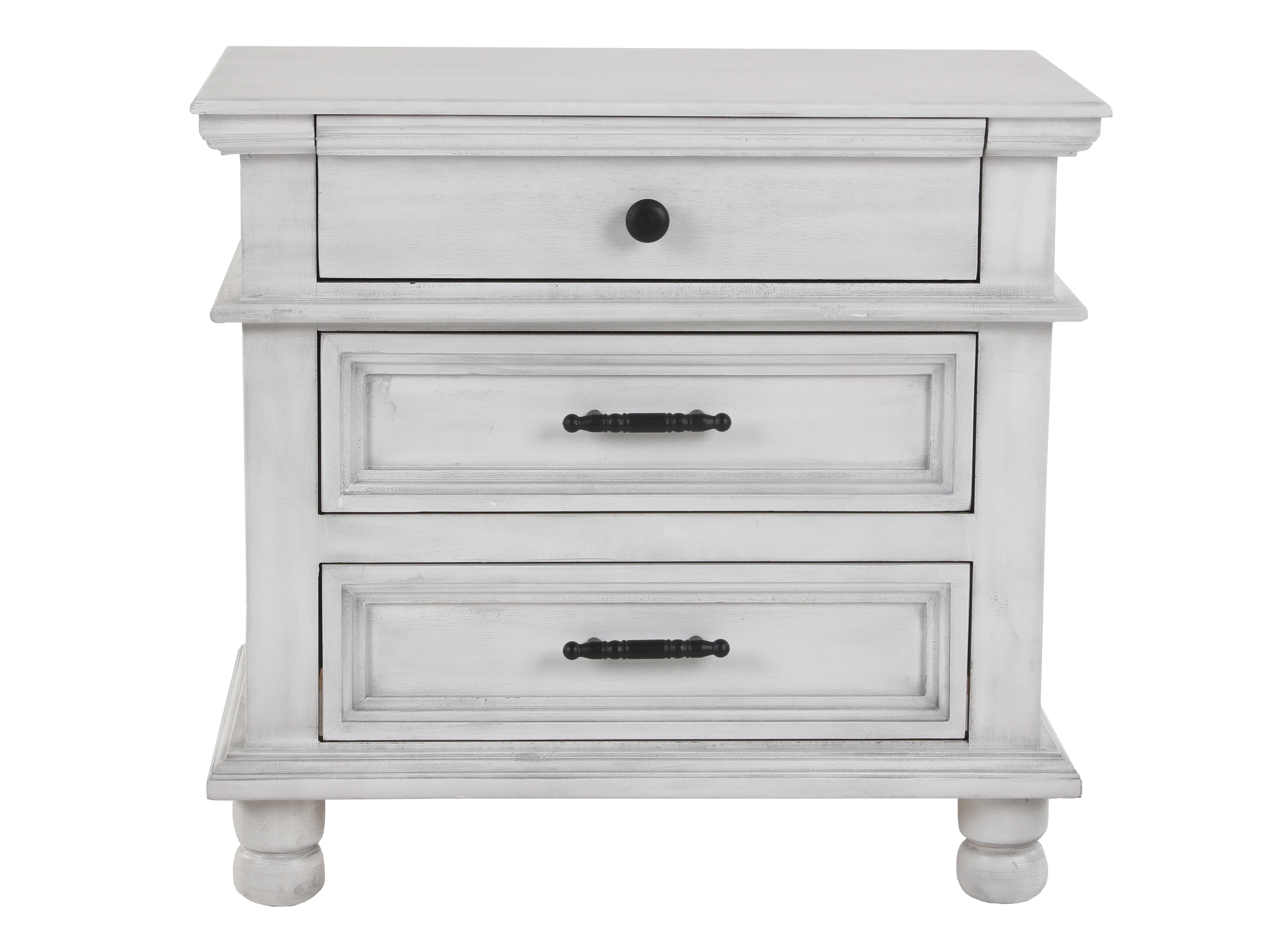 White 6-Piece Panel Bedroom Set with Dresser, Mirror & Nightstand - Image 8