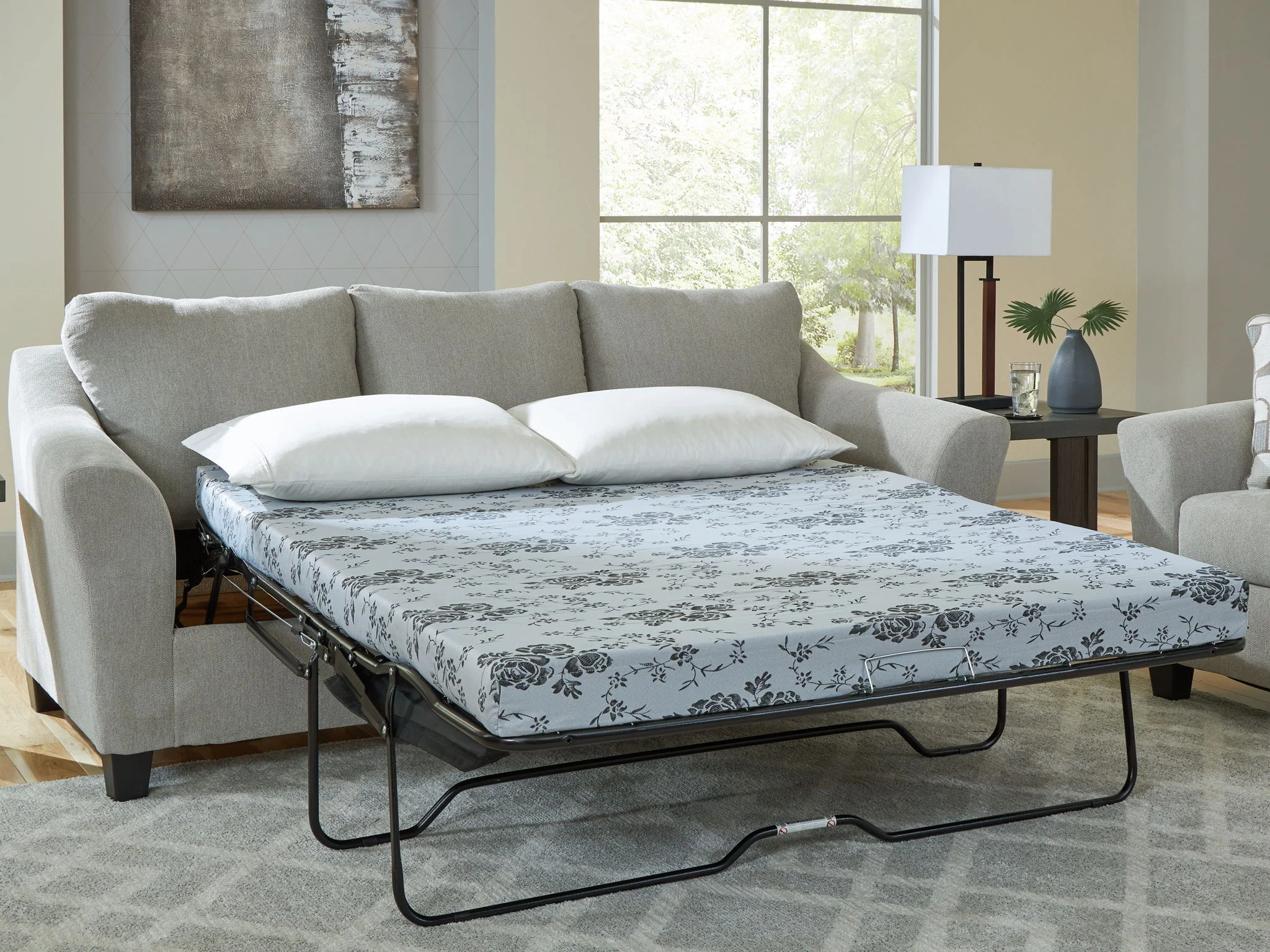 Willarae - Queen Sofa Sleeper - Taupe - Image 6