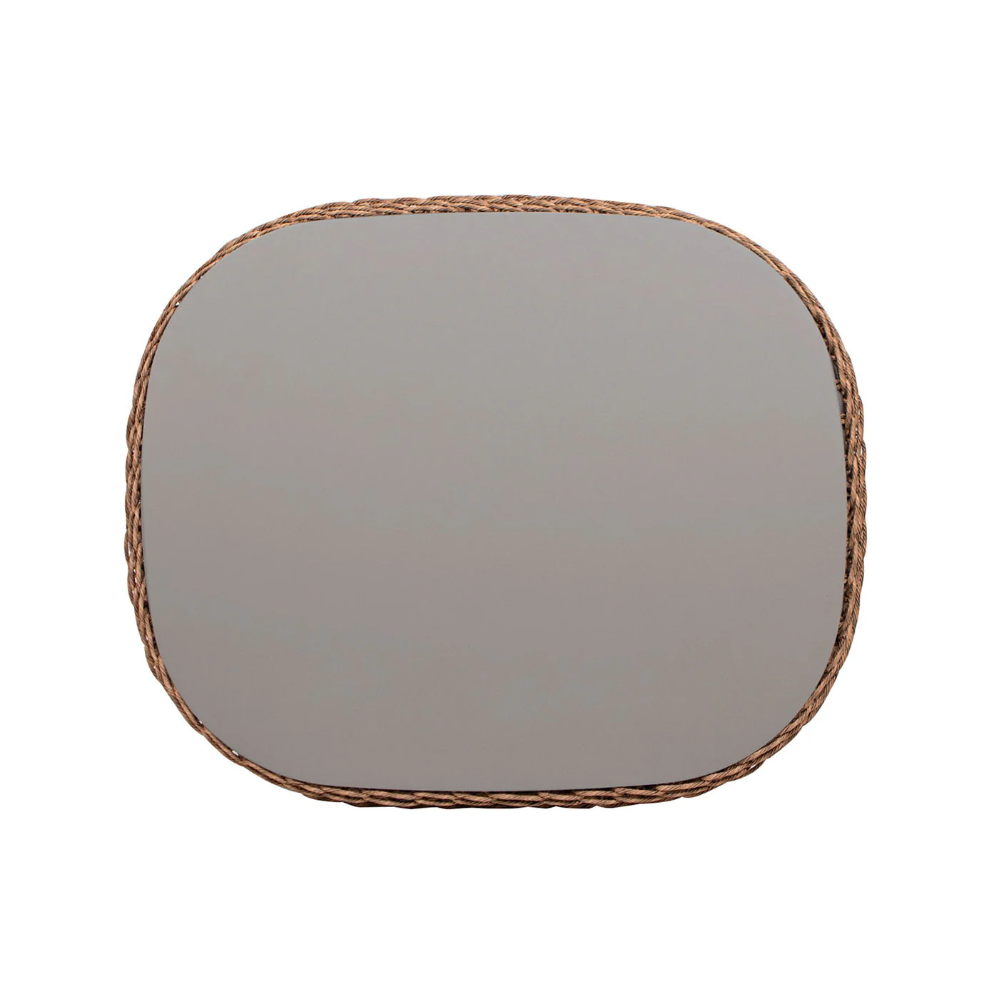 Willow - Oval Woven Patio Coffee Table, Wicker Frame - Image 13