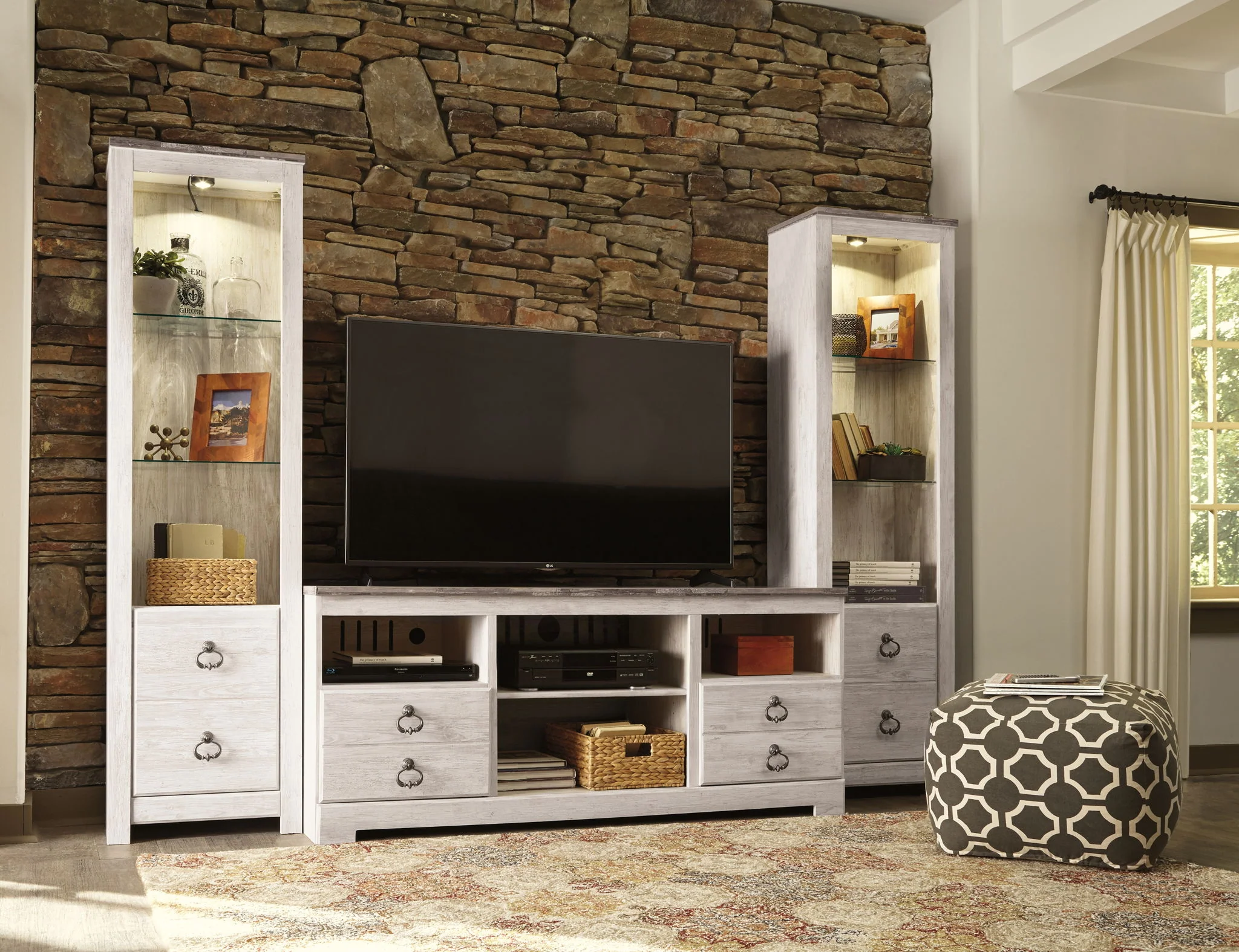 Willowton - Entertainment Center With Fireplace Option - Image 21