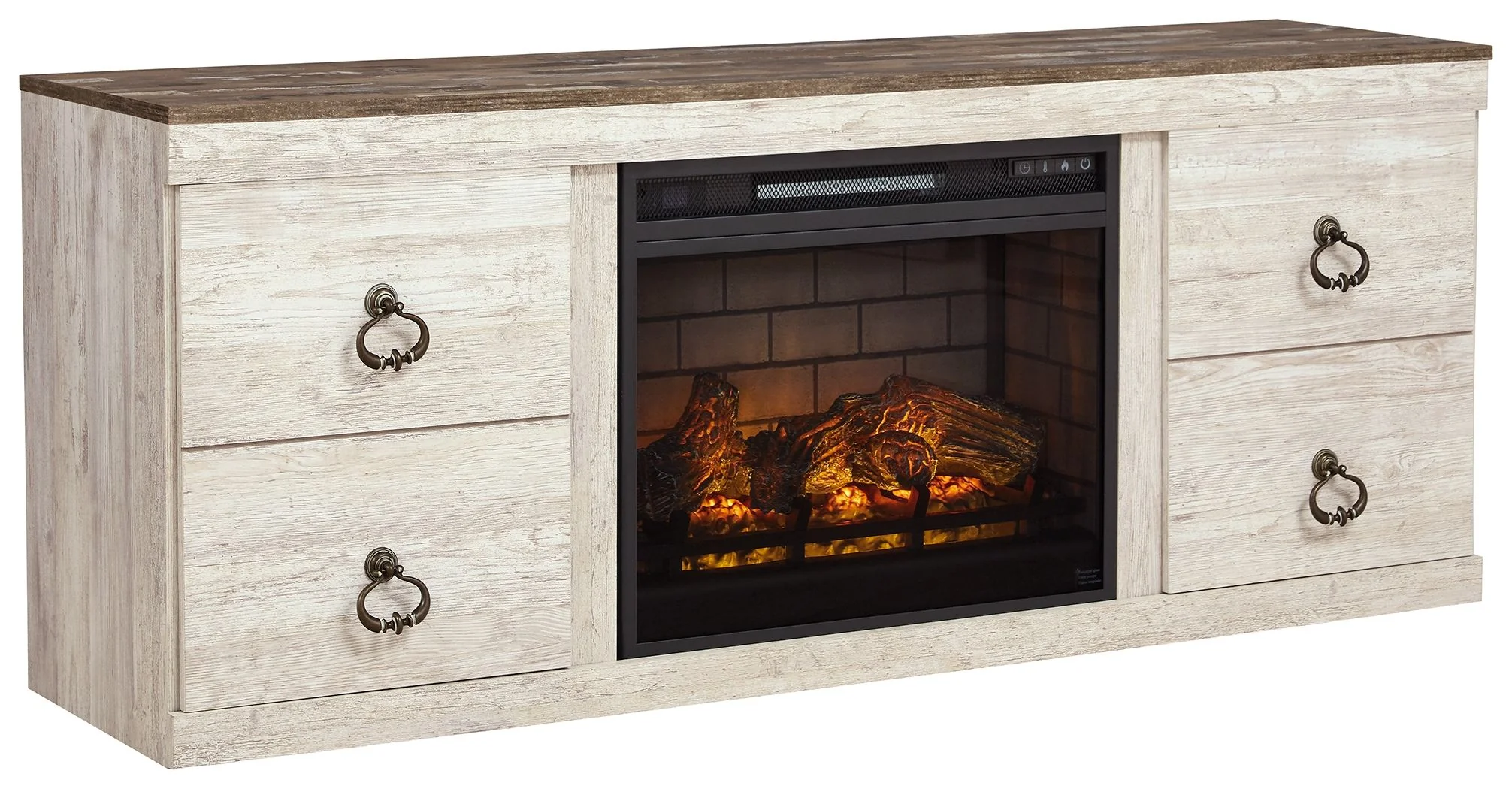 Willowton - Entertainment Center With Fireplace Option - Image 9