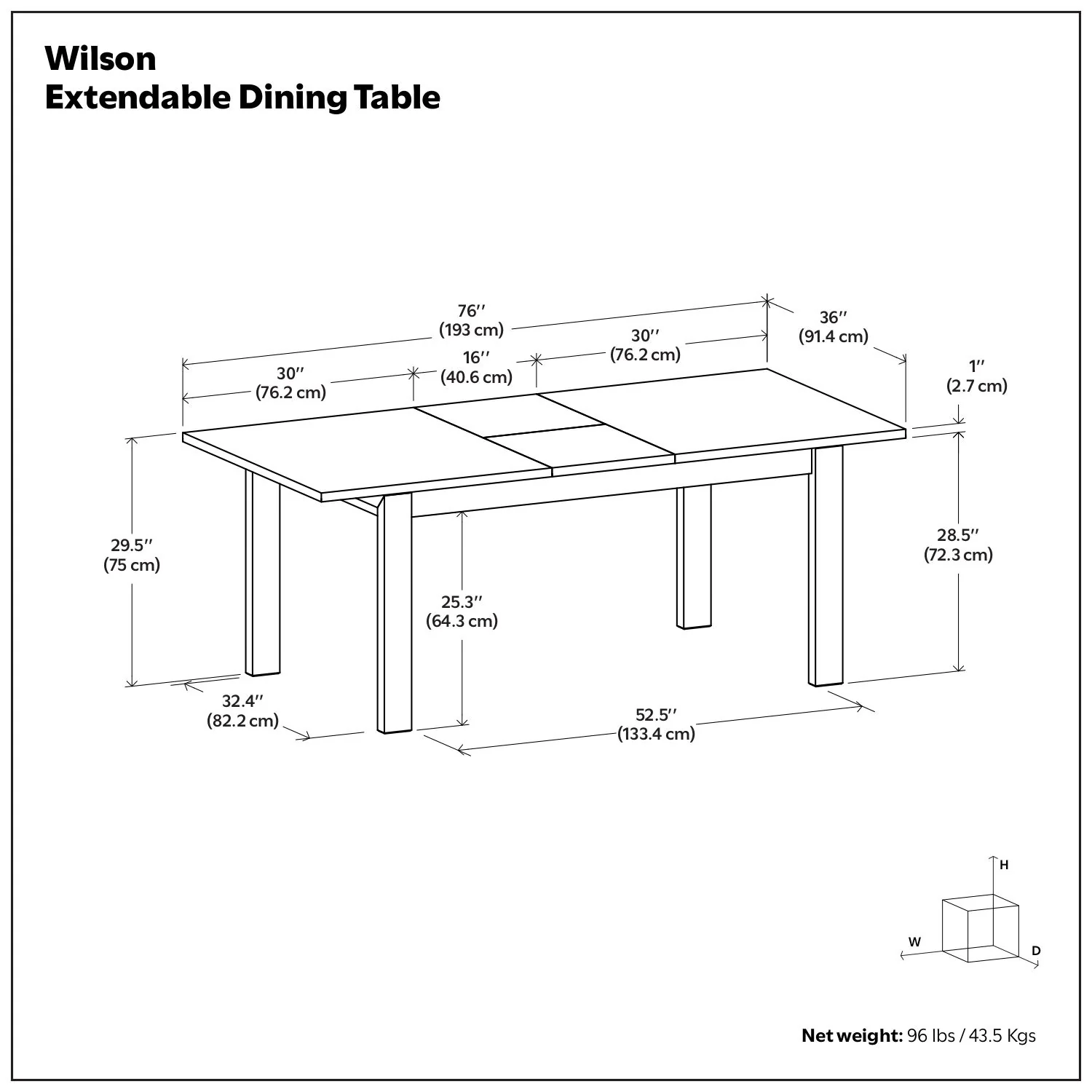 Wilson - Handcrafted Dining Table - Image 14