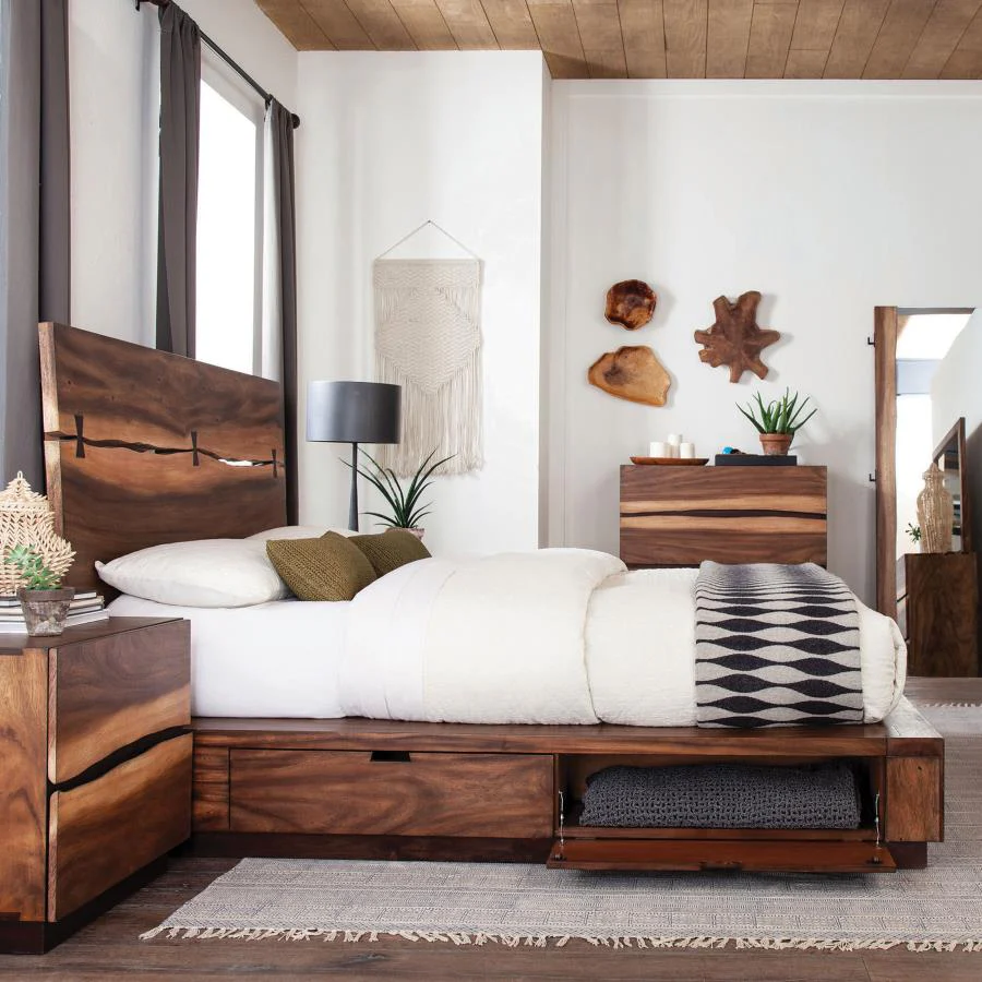 Winslow - Wood Storage Panel Bed - Image 4