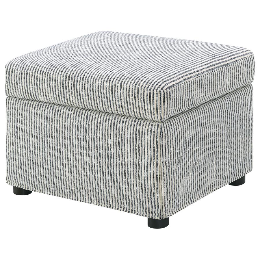 Winter - Upholstered Hydraulic Lift Top Storage Ottoman - Image 12